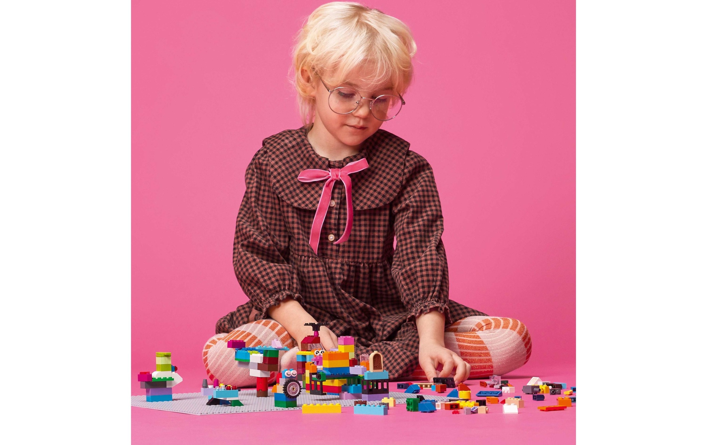 LEGO® Spielbausteine »LEGO Classic Graue Bauplatte 11024«