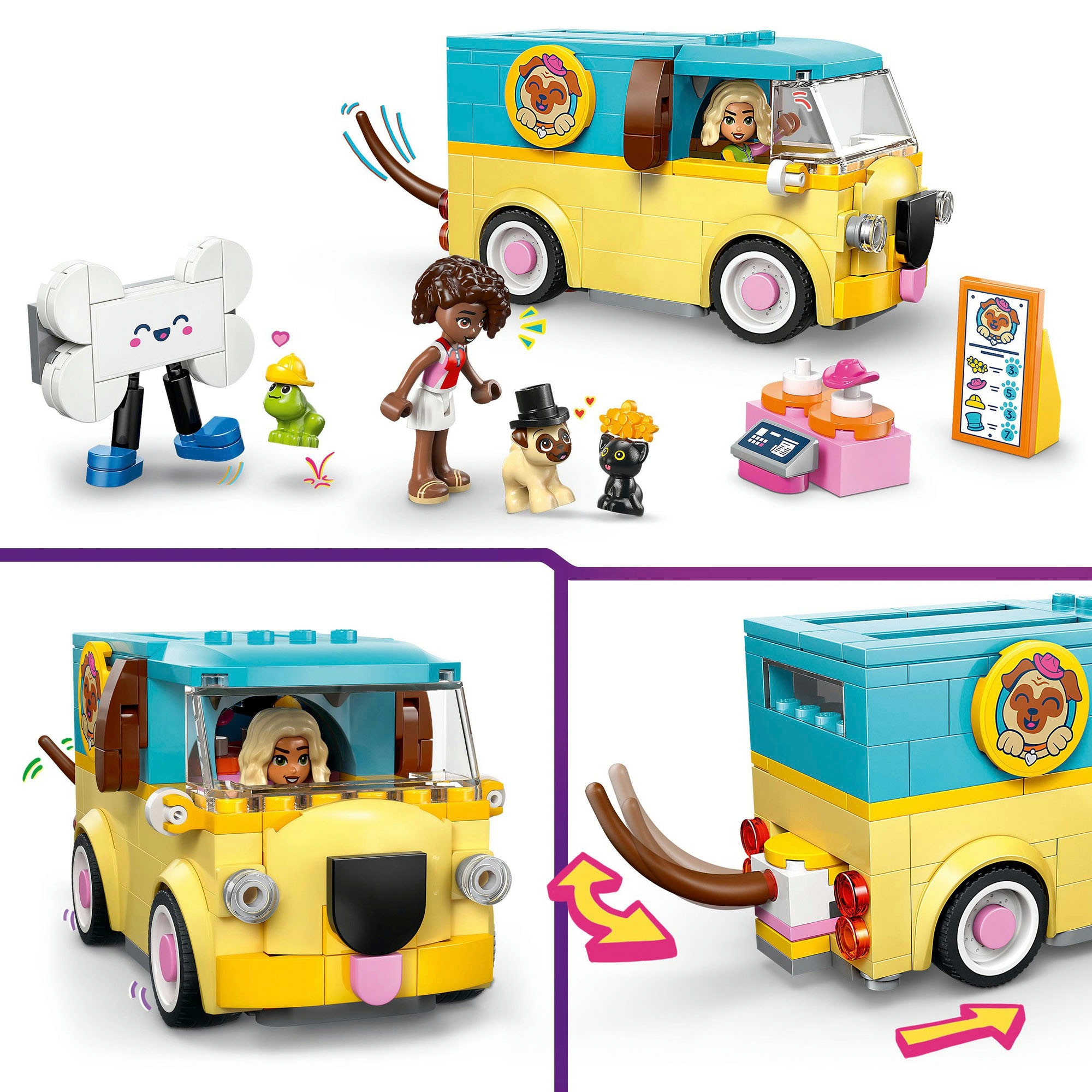 LEGO® Pions de construction »Haustierzubehör-Van (42678), LEGO Friends« Made in Europe