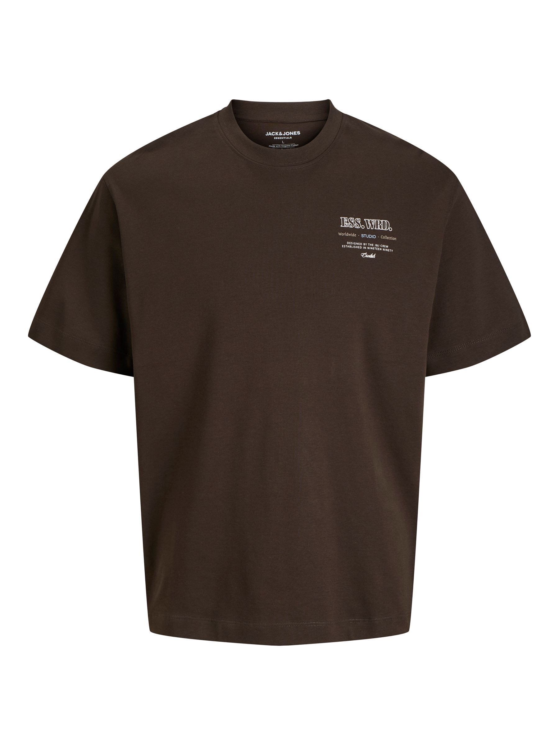 Jack & Jones PlusSize T-shirt »JJEURBAN EDGE STUDIO TEE SS SN PLS« mit Logobranding