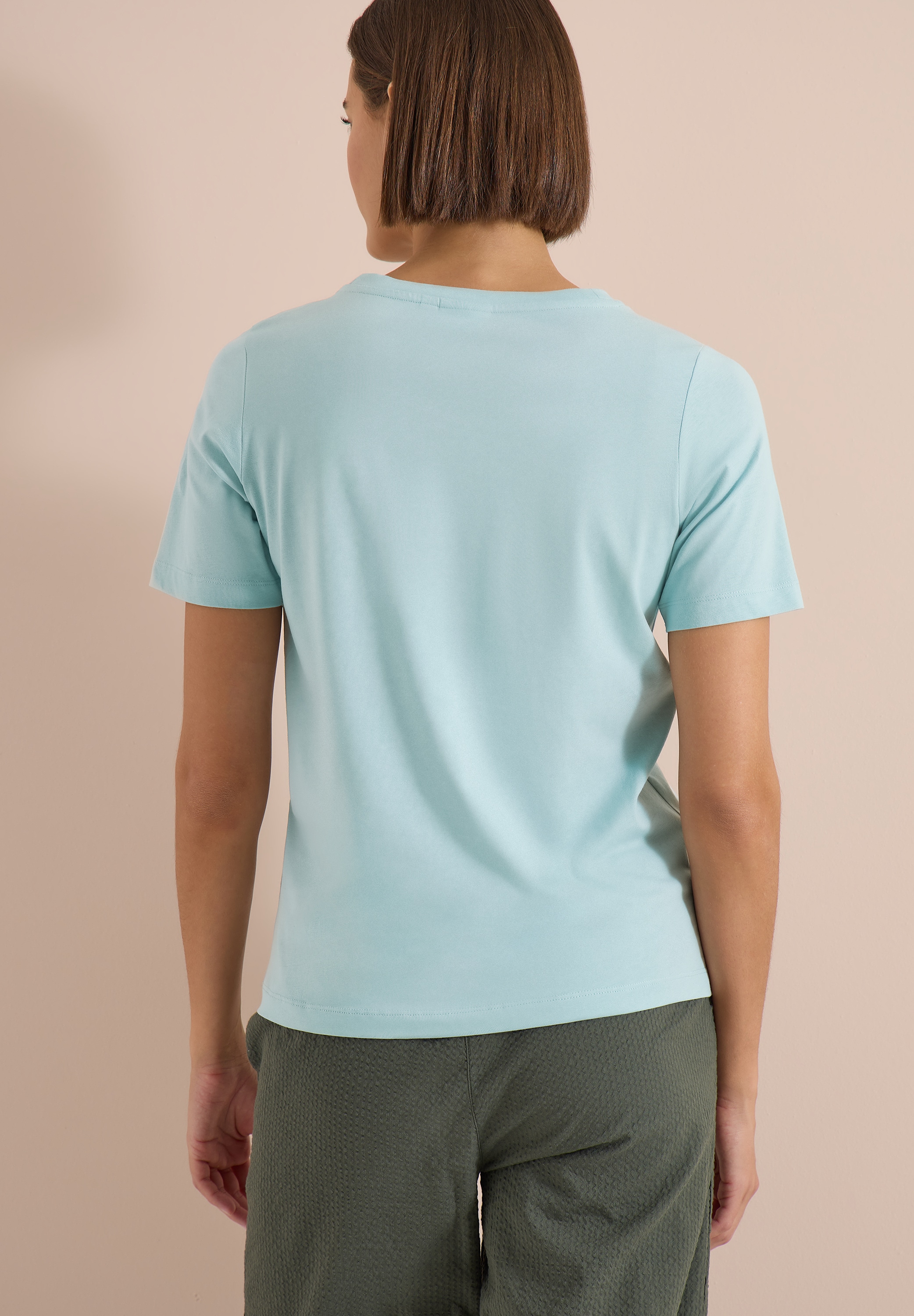 Cecil Print-Shirt »Style Lea« Sommershirt, Rundhals, Baumwolle, bedruckt