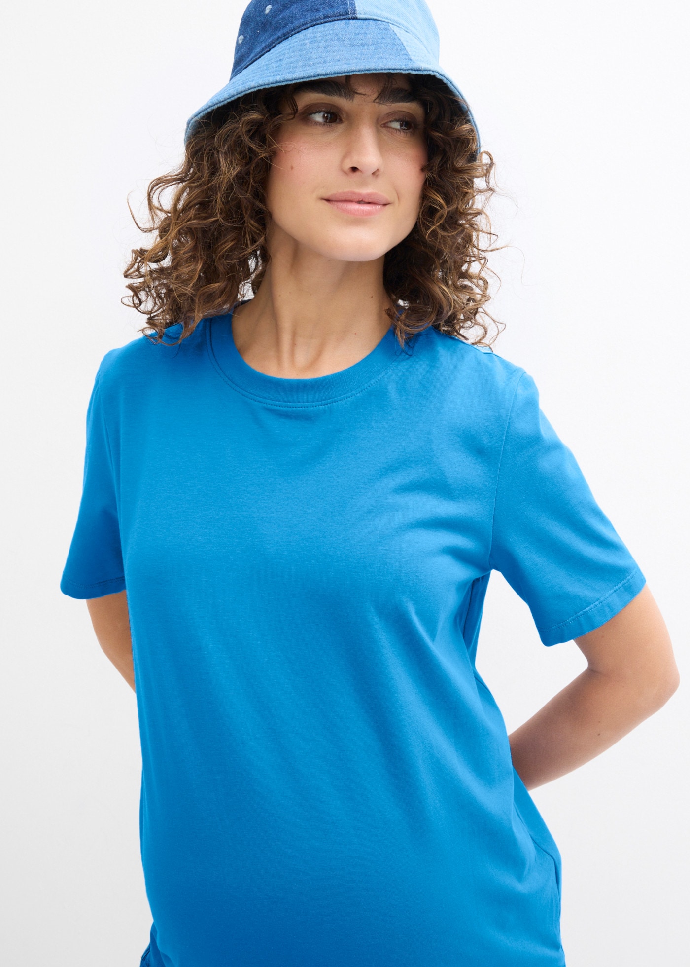 bonprix Umstandsshirt Packung, 2er, 2 Loose Fit Passform - perfekt für die Schwangerschaft