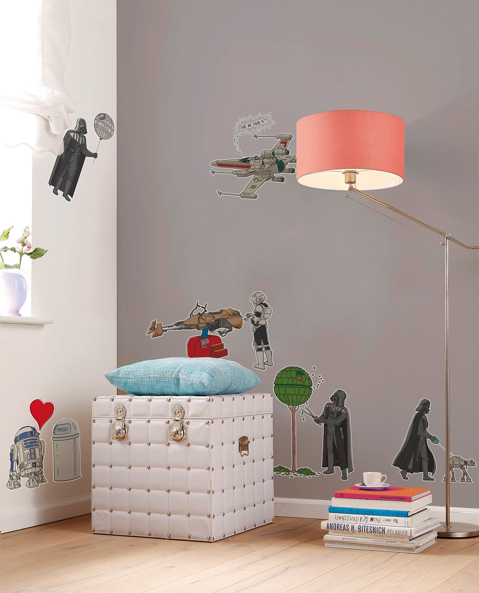 Komar Wandtattoo »Star Wars Treatment - Grösse 100 x 70 cm« selbstklebend, Wandsticker, Kinderzimmer