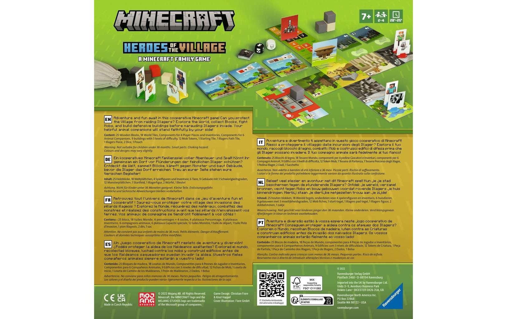 Ravensburger Jeu »Minecraft Heroes of the Village« Made in Europe