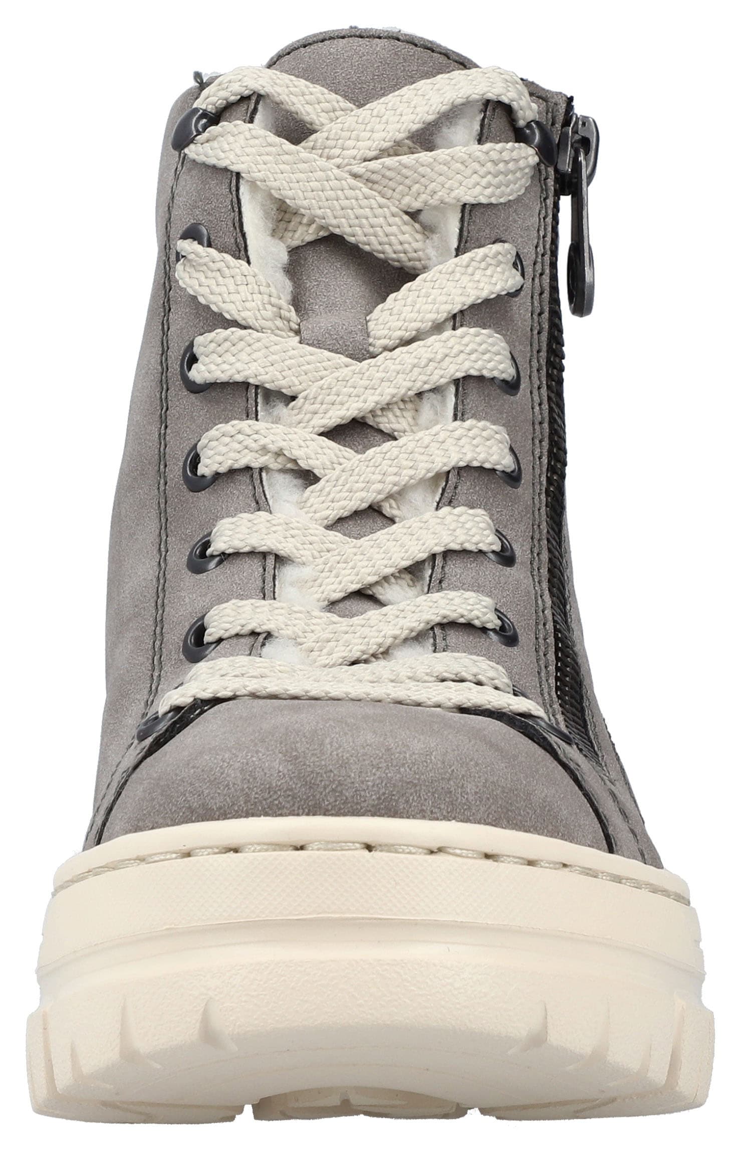 Rieker Winterboots  Plateauboots, Schnürboots mit Reissverschluss an der Aussenseite