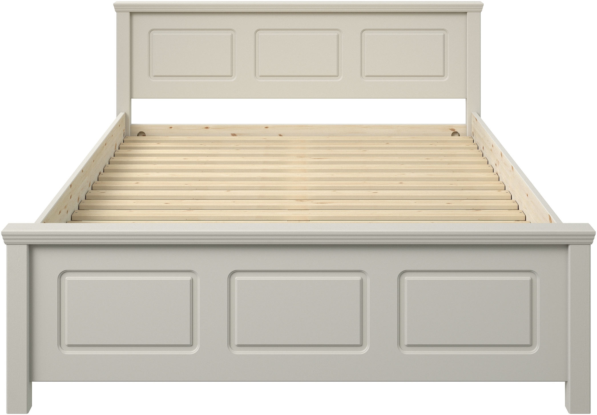 GOODproduct Lit en bois massif »ERIKK' , Made in Europe, optional mit Schublade, Massivholz Kiefer« Certifié FSC®,  en plusieurs tailles, style campagne avec aspect caisson