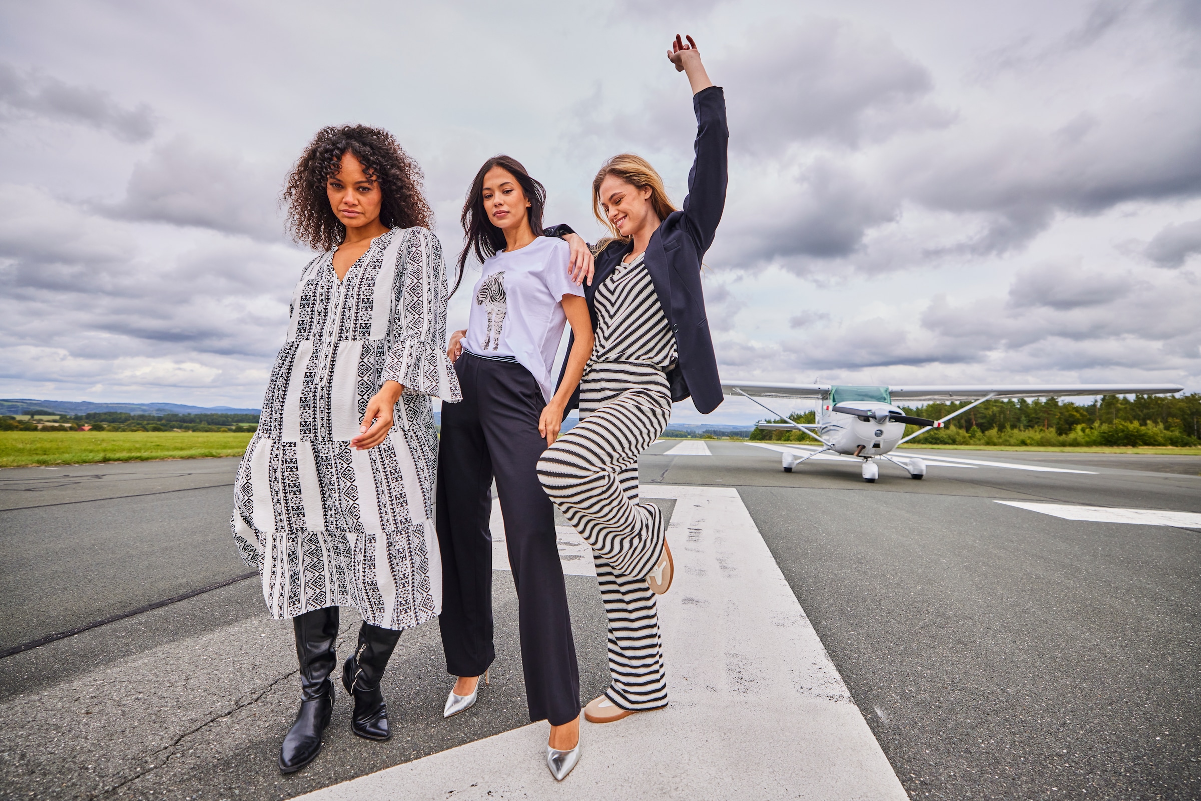 Aniston CASUAL Longblazer mit Reverskragen