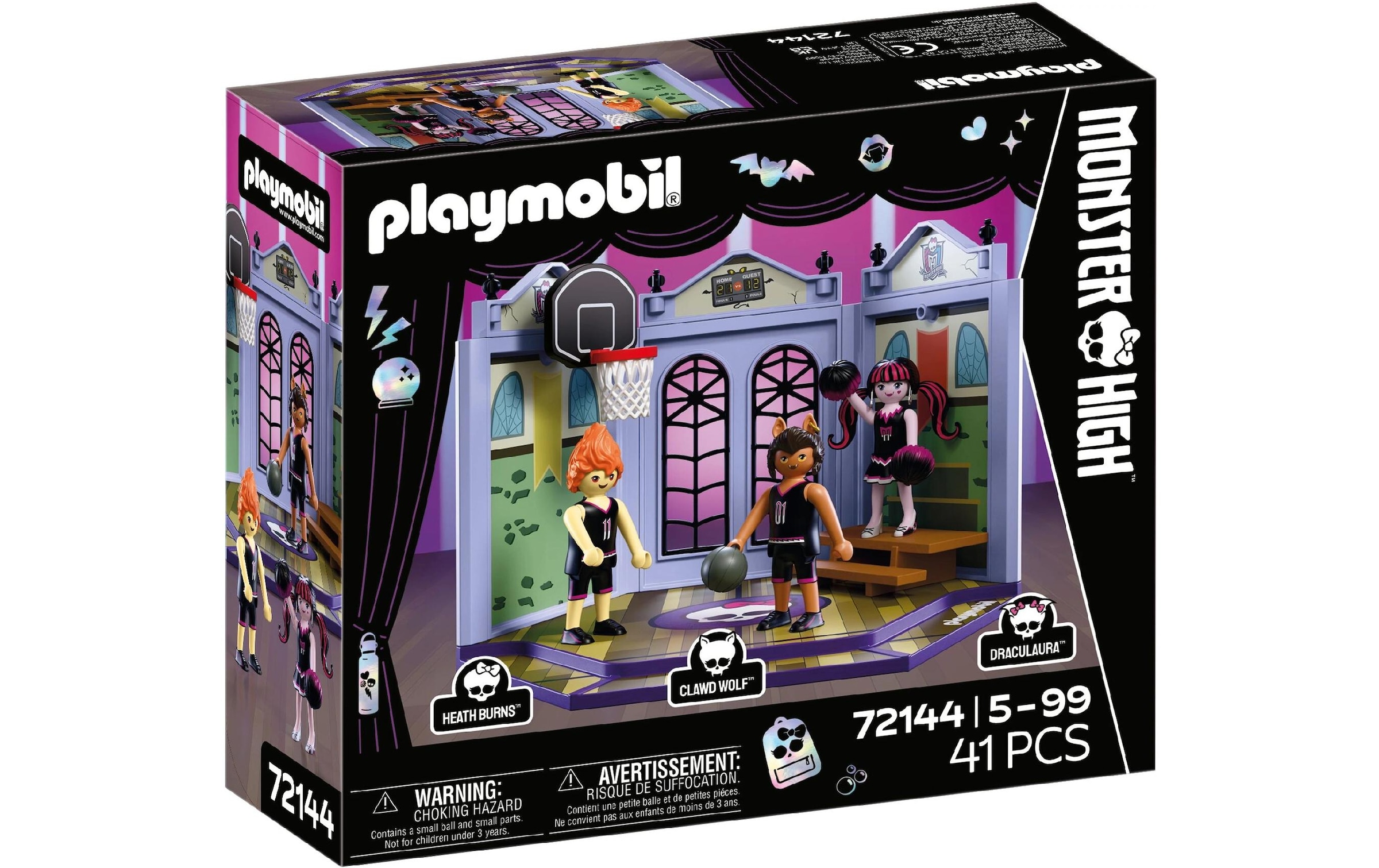 Playmobil® Konstruktions-Spielset »High SporthalleTM (72144), Monster High™« Made in Europe