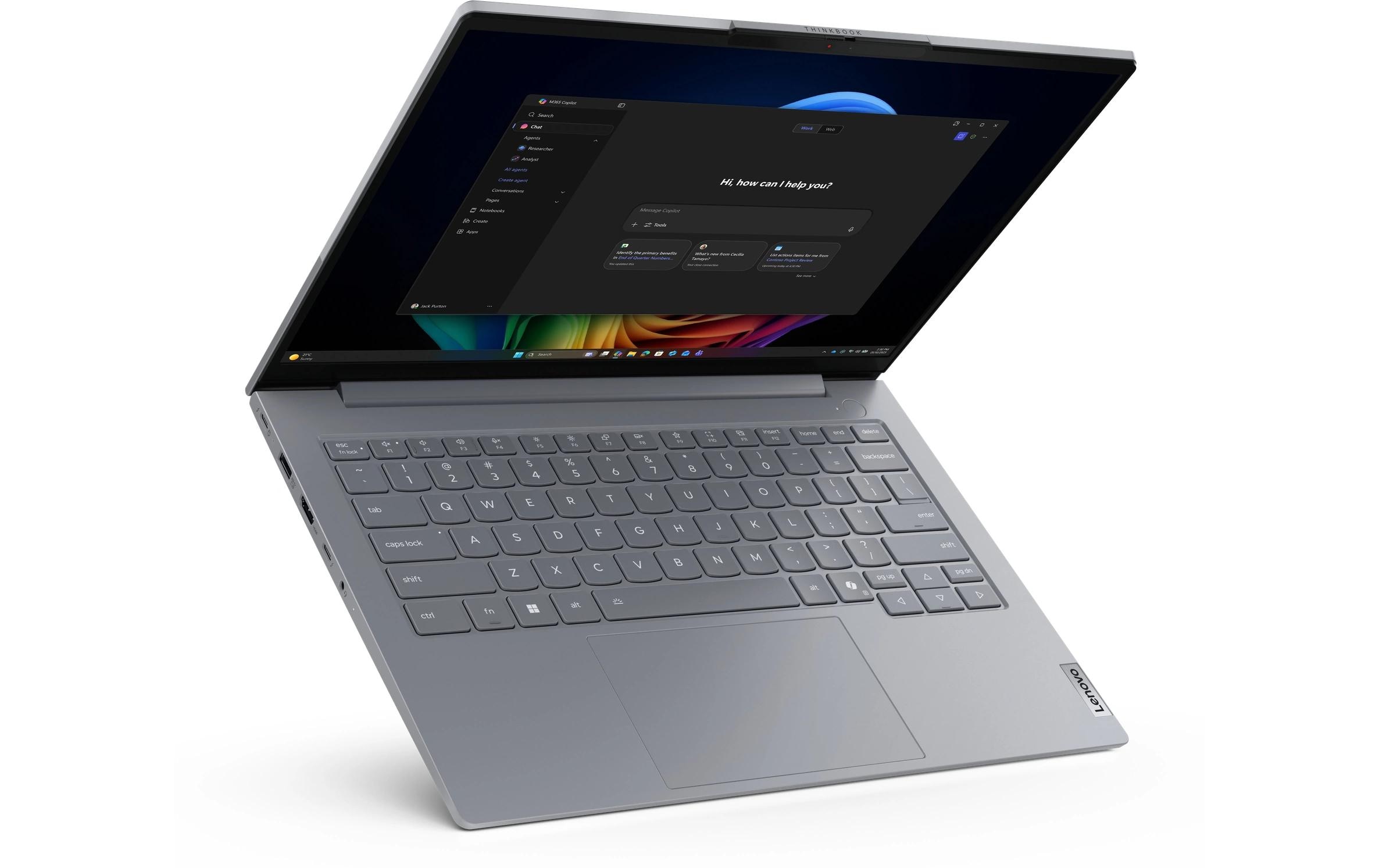 Lenovo Business-Notebook »14 G9 IPL Copilot+ PC« / 14 ″ Intel Core Ultra 7 Integrierte NPU (Neural Processing Unit)