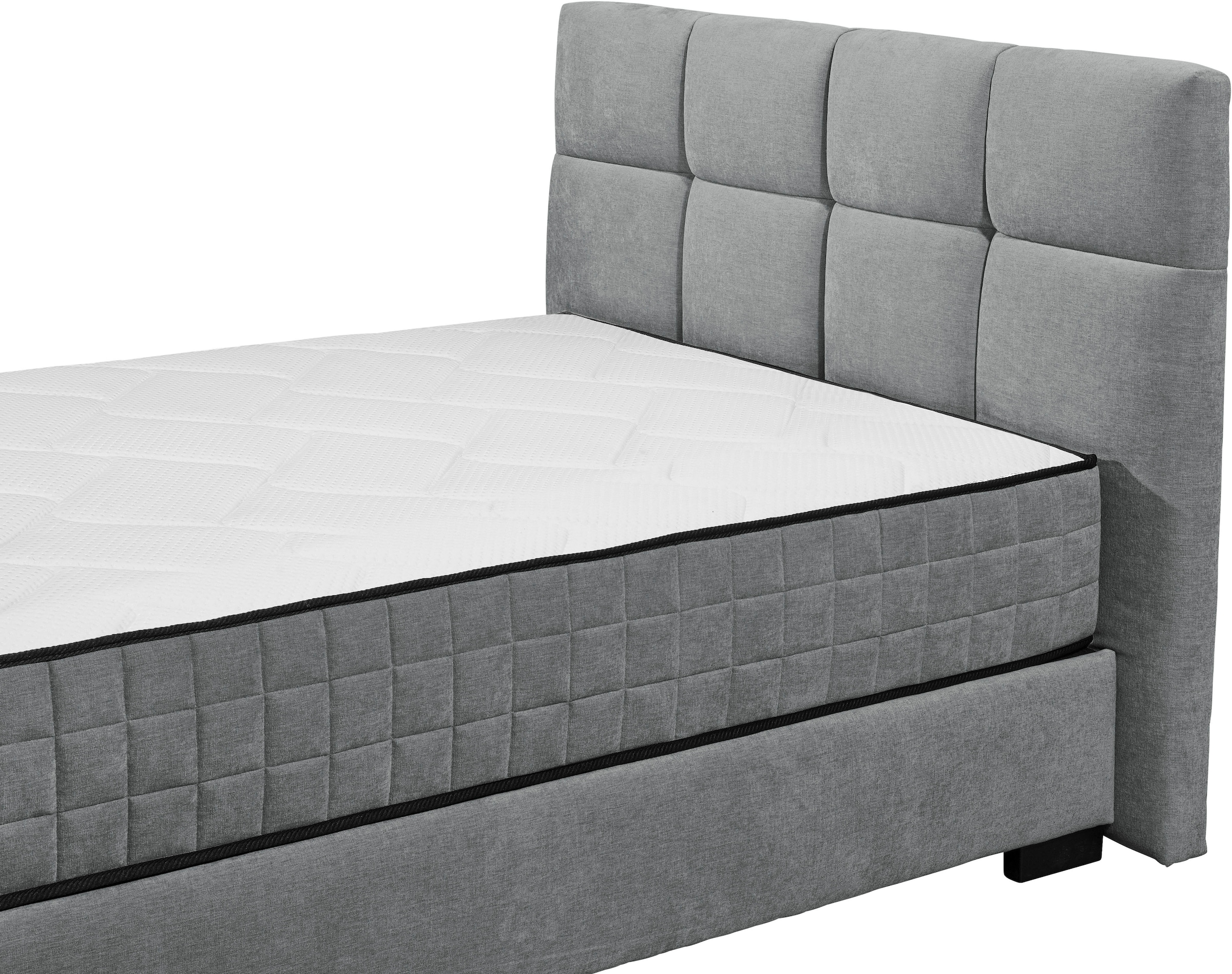 ED EXCITING DESIGN Lit de boxe »Nagol« avec coffre de lit, avec matelas réversible, disponible en différentes largeurs