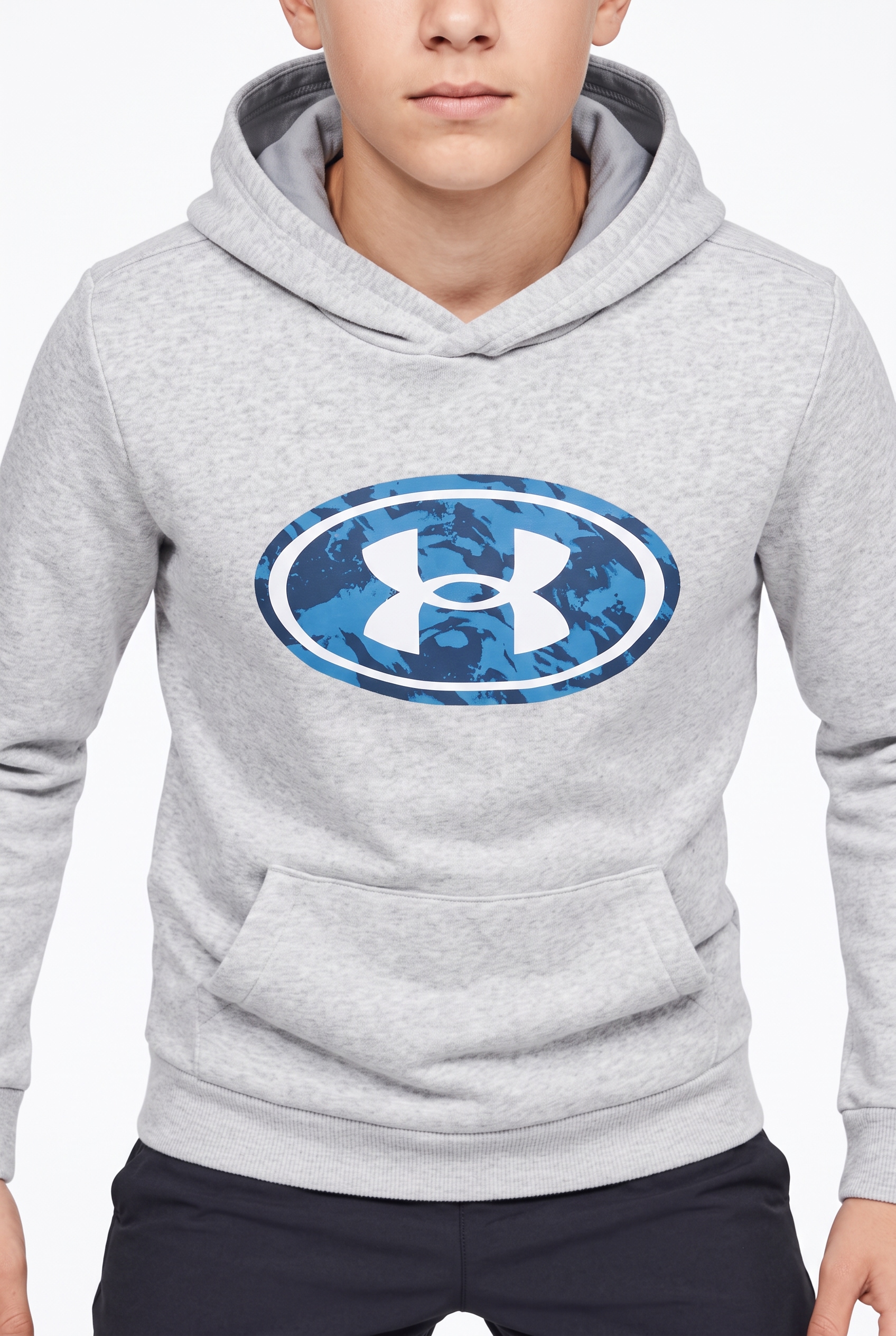Under Armour® Kapuzensweatshirt »UA B RIVAL FLC KEY PT FIL HD«, für Jugendliche, mit Kapuze, aus Baumwolle und Polyester
