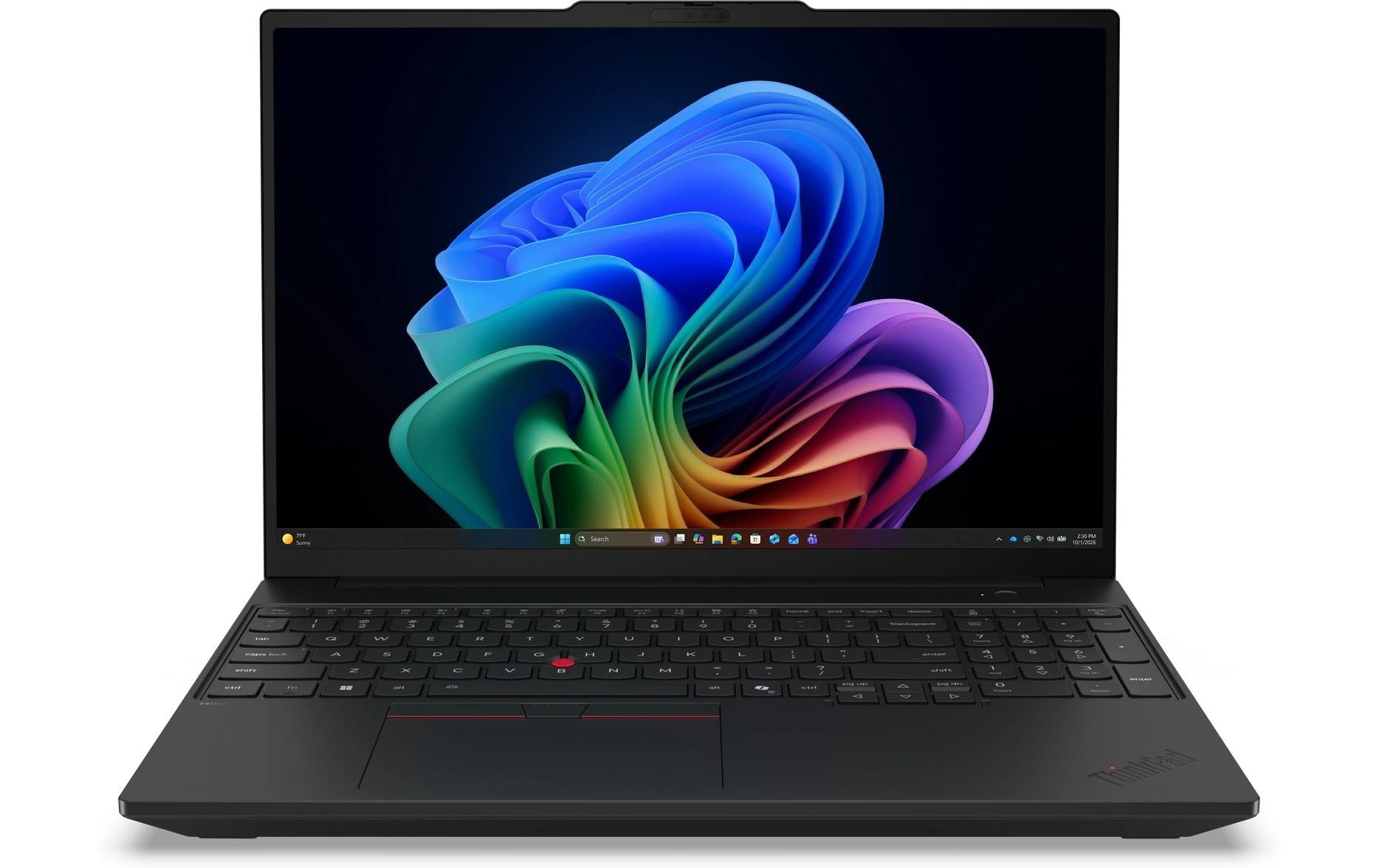 Lenovo Notebook »ThinkPad T16 Gen 5 (Intel) Copilot+ PC« / 16 ″ Intel Core Ultra 7 Integrierte NPU (Neural Processing Unit)