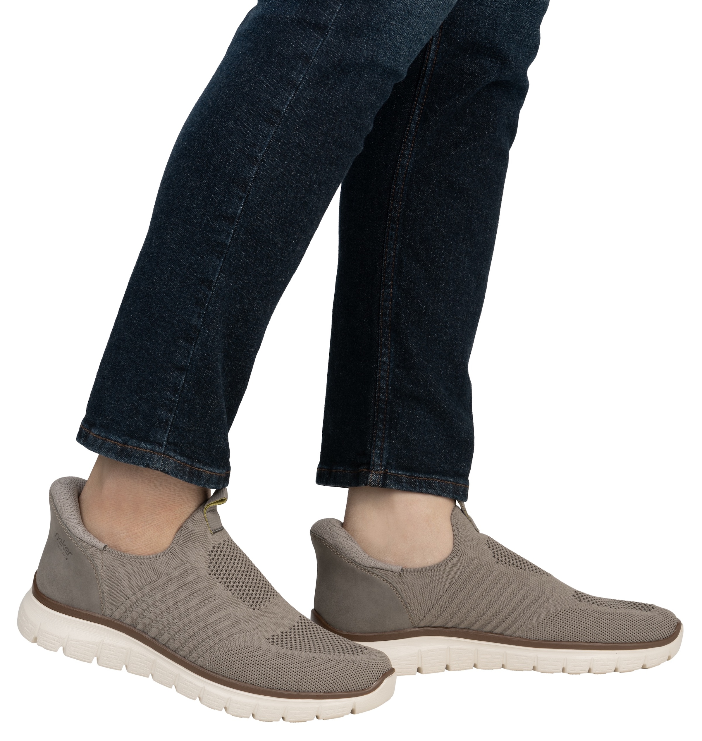 Rieker Slipper »Ready2GO«  chaussure à enfiler, mocassin de loisir, chaussure basse avec talon rembourré