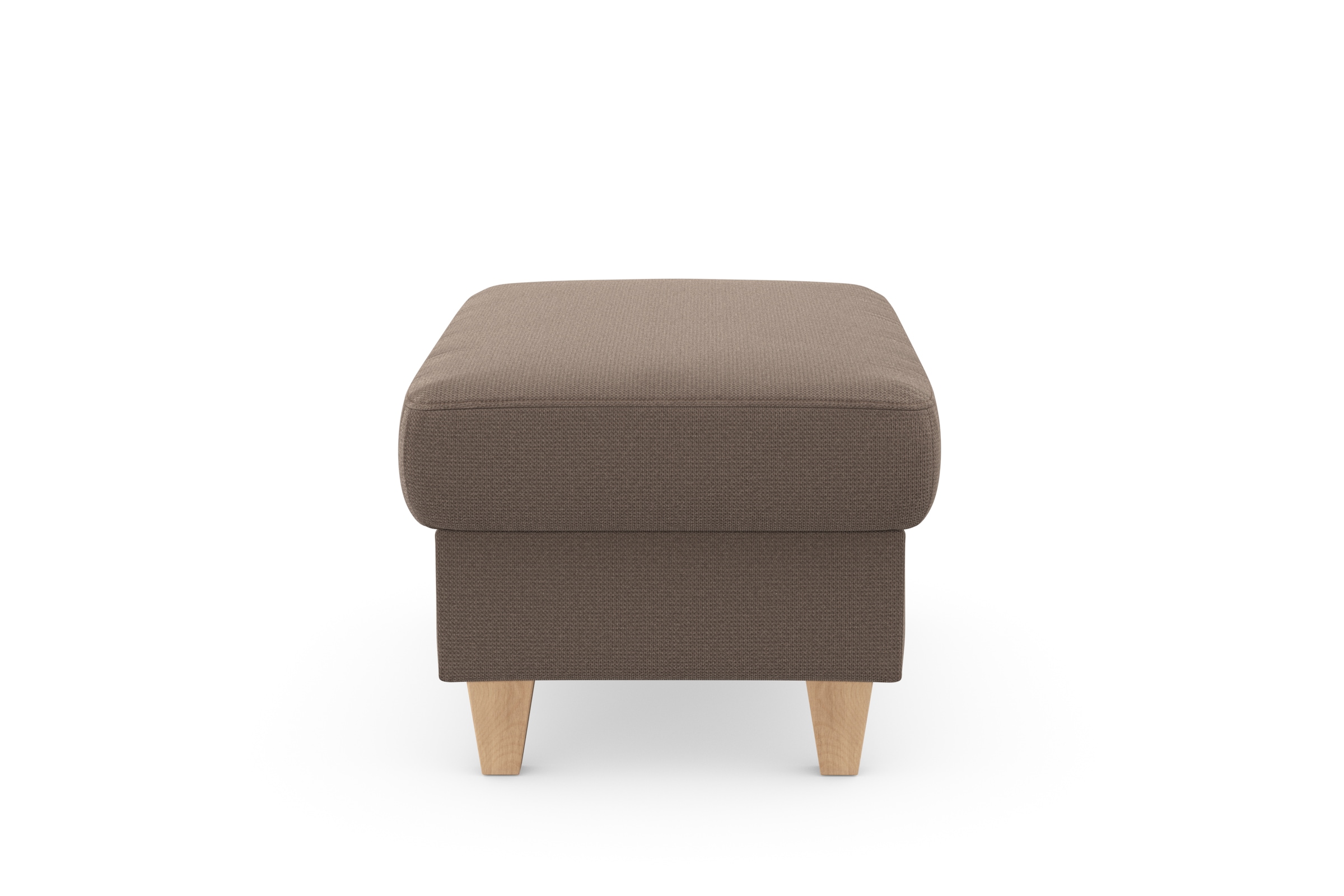 sit&more Stauraumhocker »Farö« mit Stauraum und Federkern und naturfarbenen Füssen