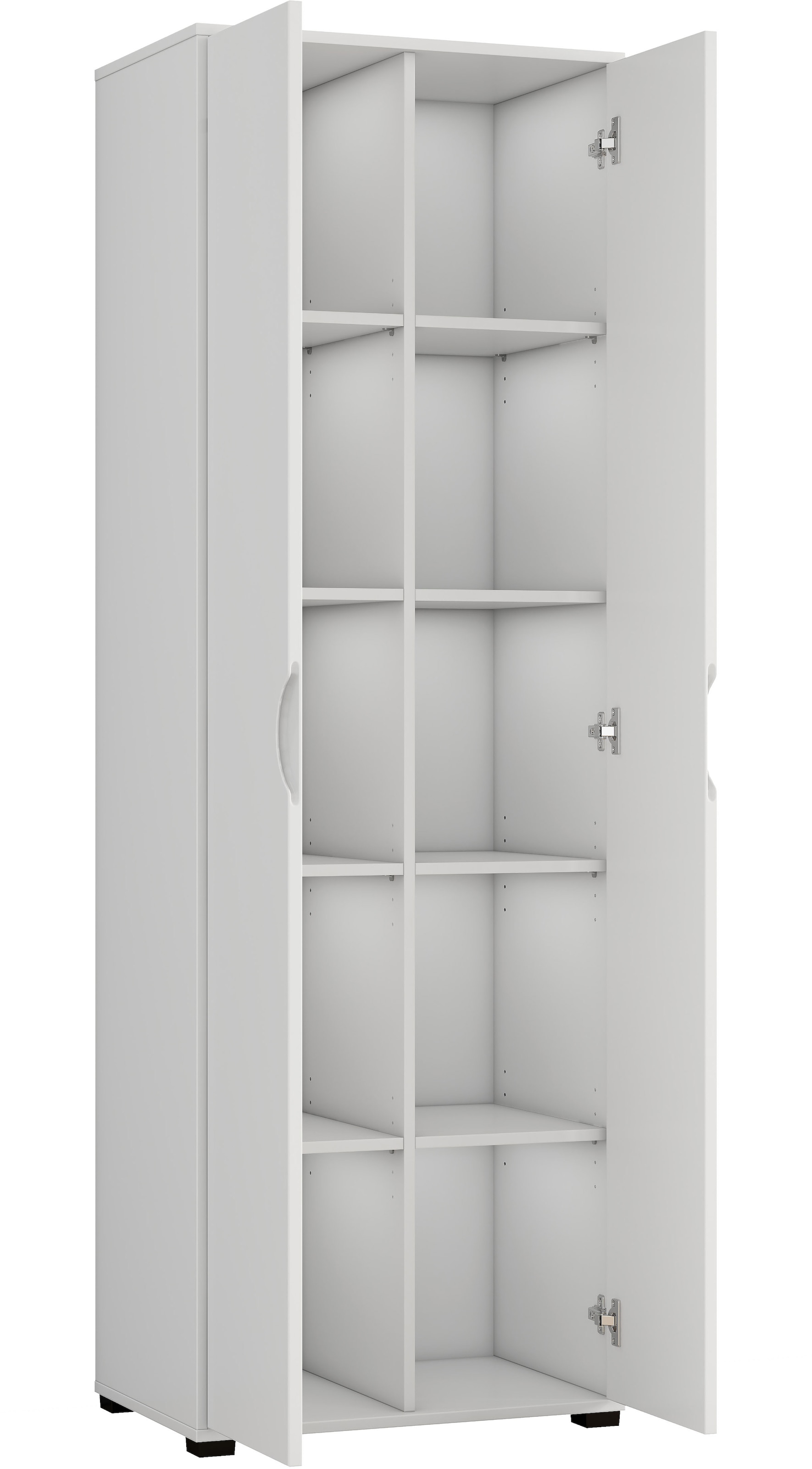 GOODproduct Armoire de classement »ALENNA-AS2T« Ensemble,  armoire polyvalente, design moderne, hauteur 180 cm