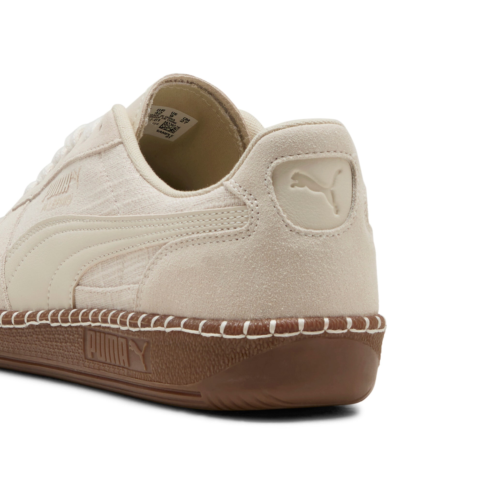 PUMA Sneakers »PALERMO STRAW«  avec profil de semelle extérieure profilé, semelle en caoutchouc, avec lacets