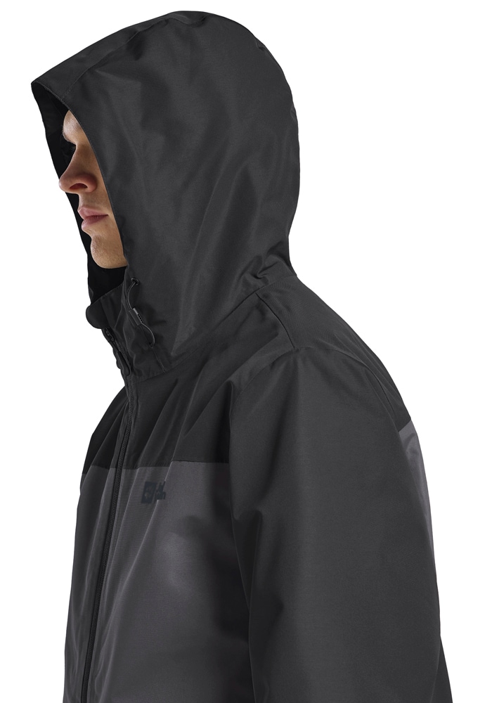 Jack Wolfskin Veste fonctionnelle 3 en 1 »TAUBENBERG 3IN1 JKT M« mit Kapuze