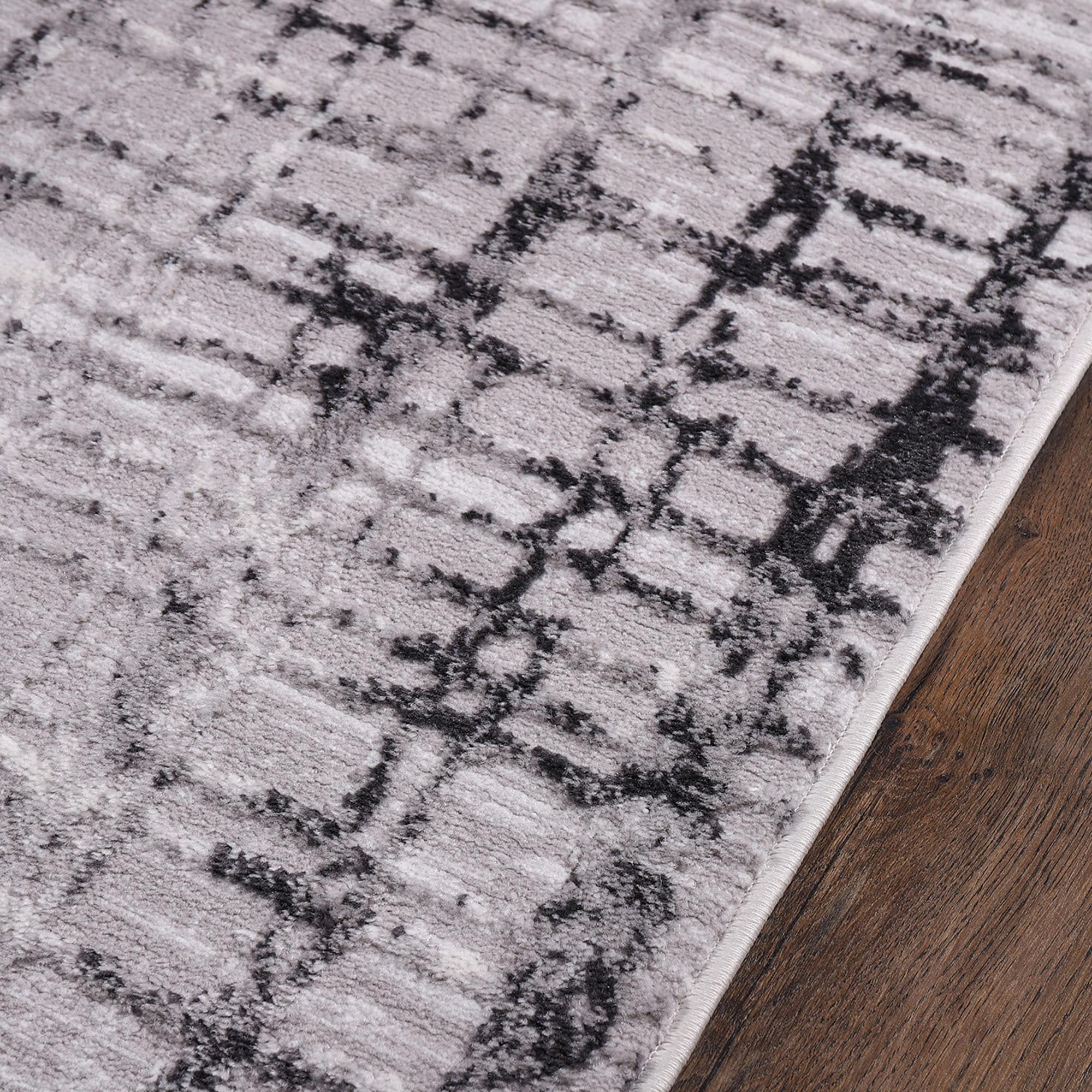 Sanat Teppich »Evra 7010« rechteckig 22 mm Höhe Kurzflorteppich mit Hoch Tief Struktur, auch als Läufer, Wohnzimmer