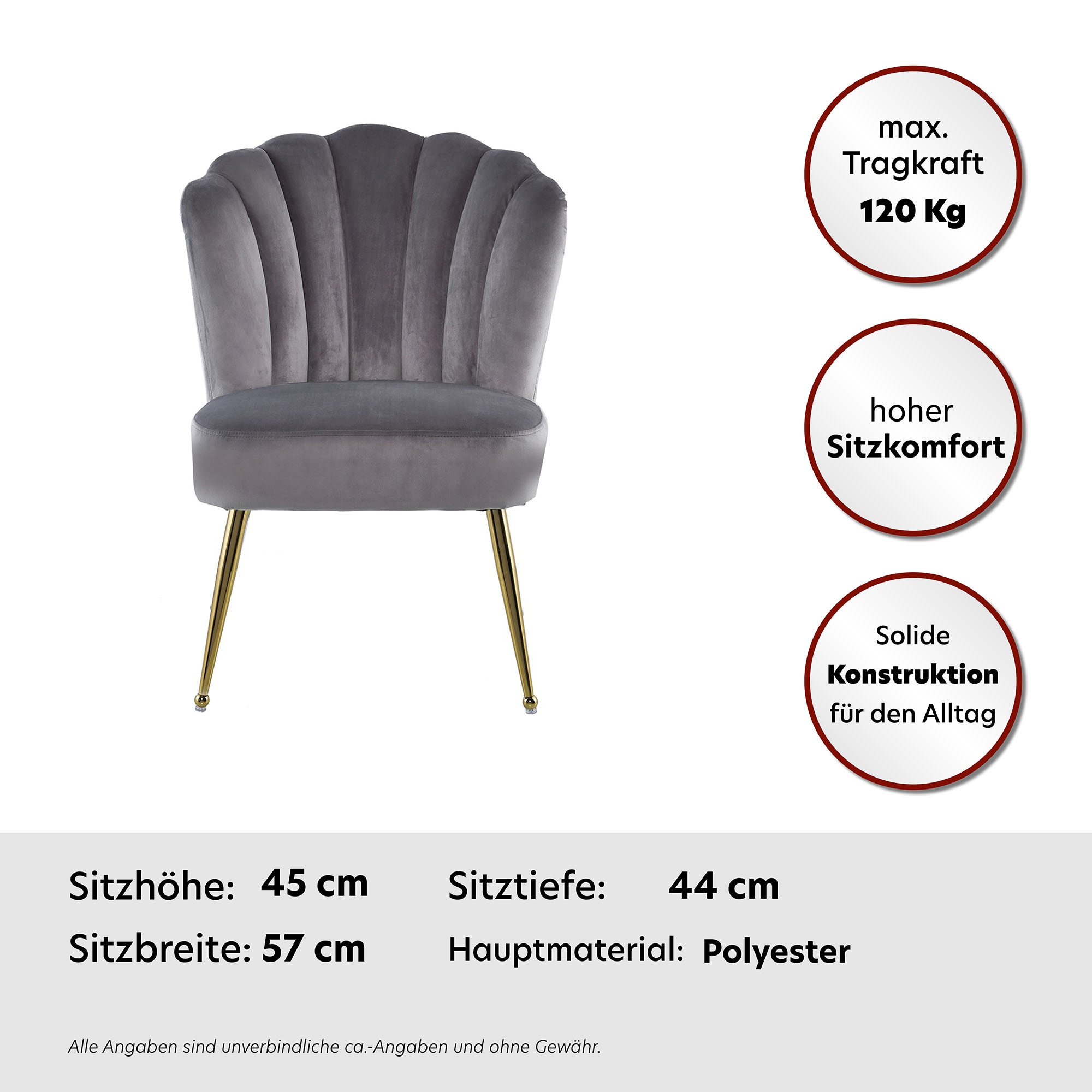 Kayoom Esszimmerstuhl »Stuhl Pippa, Rückenlehne im Retro-Stil, ausgefallene Rückenlehne« () 1 Stk.samtweicher Bezug, Eye-Catcher im Raum, ausgefallene Rückenlehne