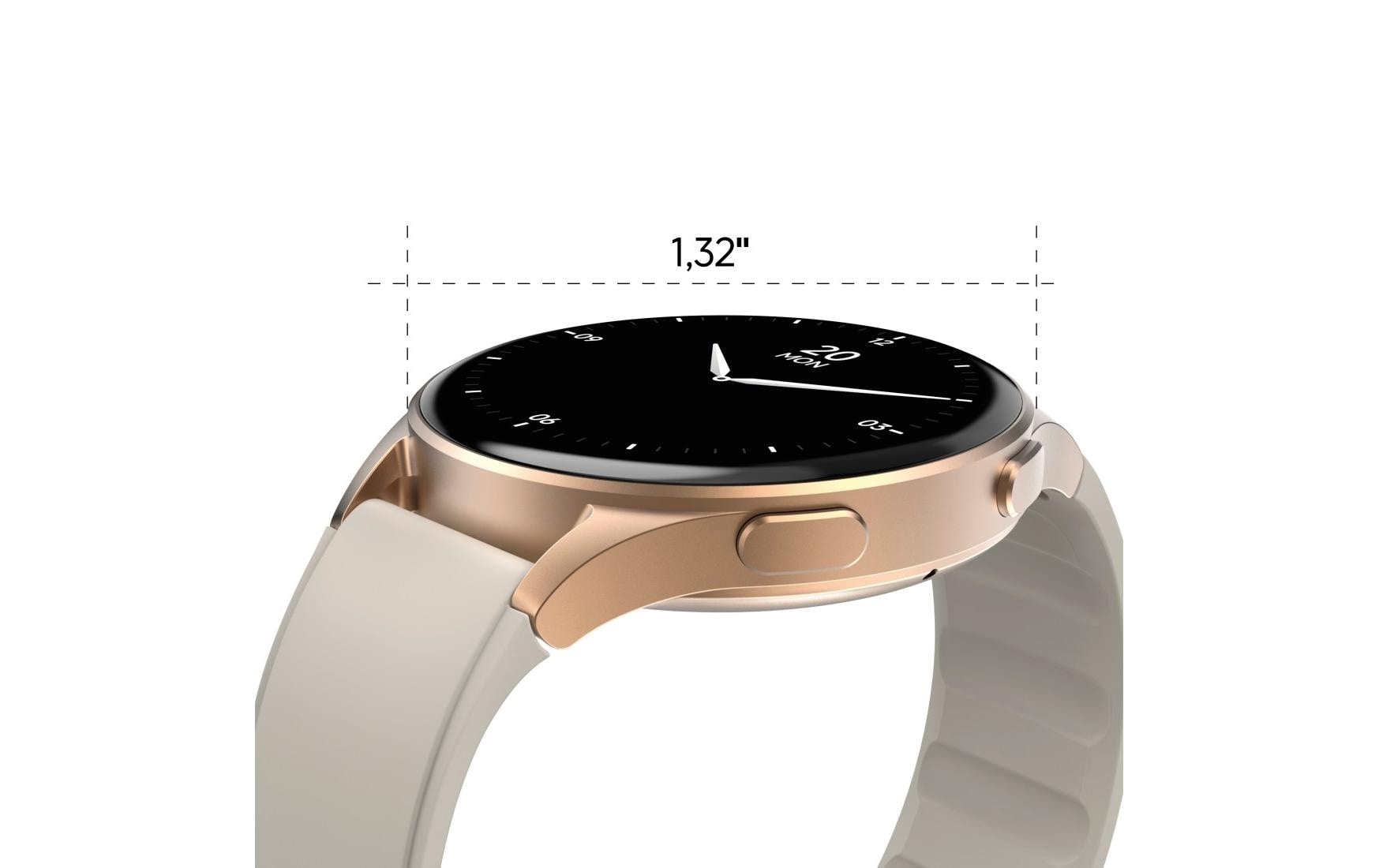 Hama Smartwatch »Smartwatch 8900 (Telefonfunktion, GPS, wasserdicht IP68, Herzfrequenz)«(/ 1,3 ″)