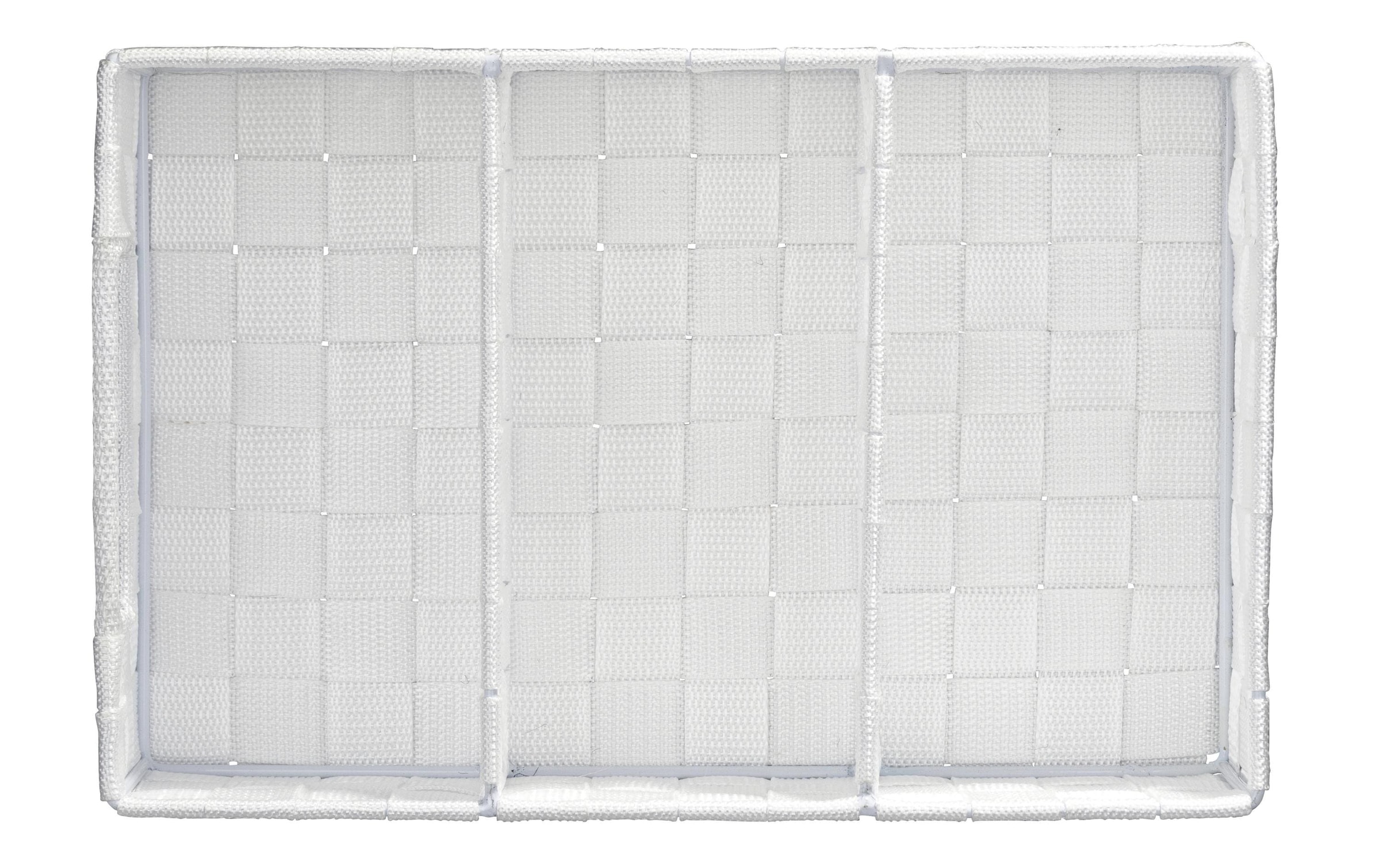 WENKO Panier de rangement »Adria mit Griff weiss«