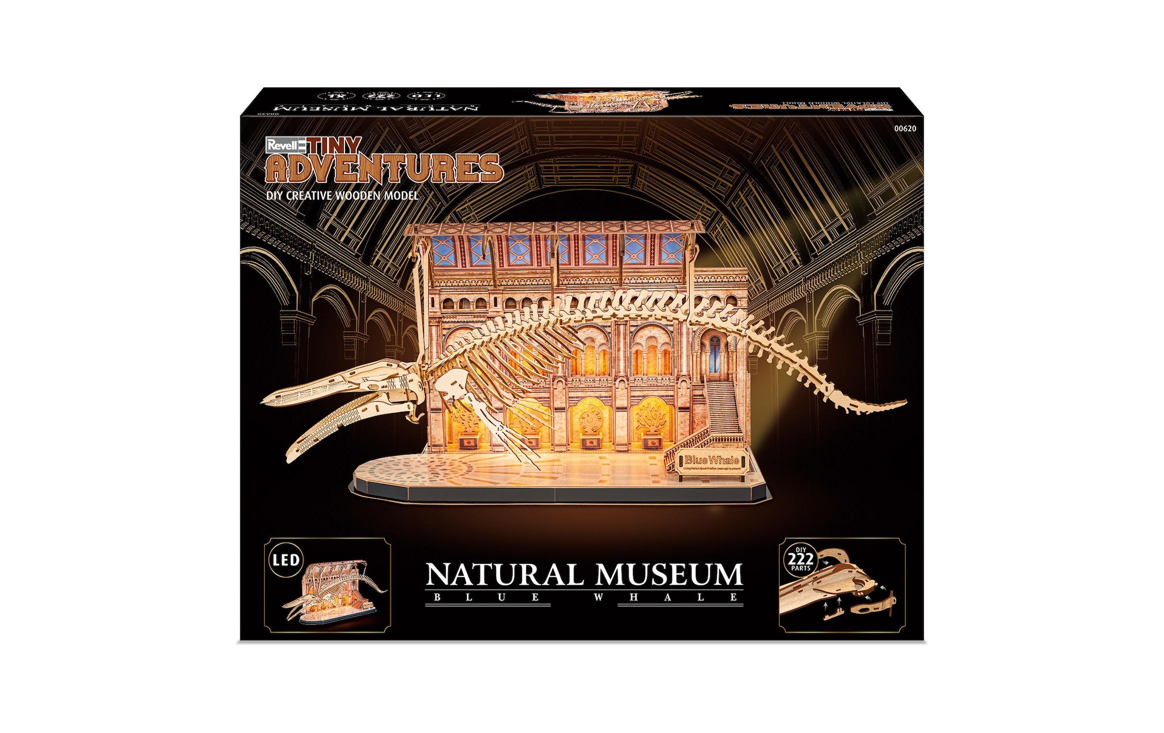 Revell® Kit de modèles réduits »Tiny Adventures – Natural Museum Blue Whale Miniatur«
