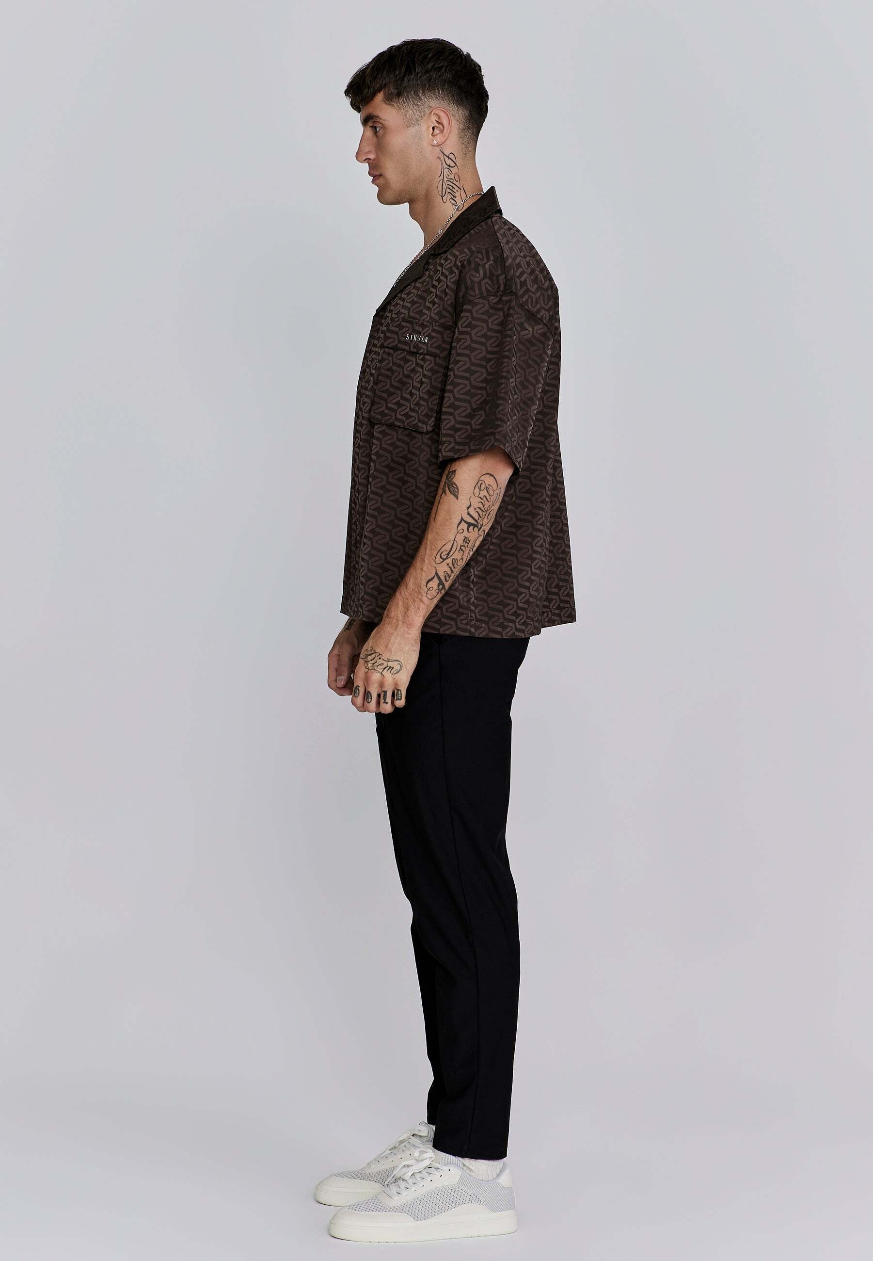 Siksilk Chemise à manches courtes »Siksilk Kurzarmhemd Utility Shirt«