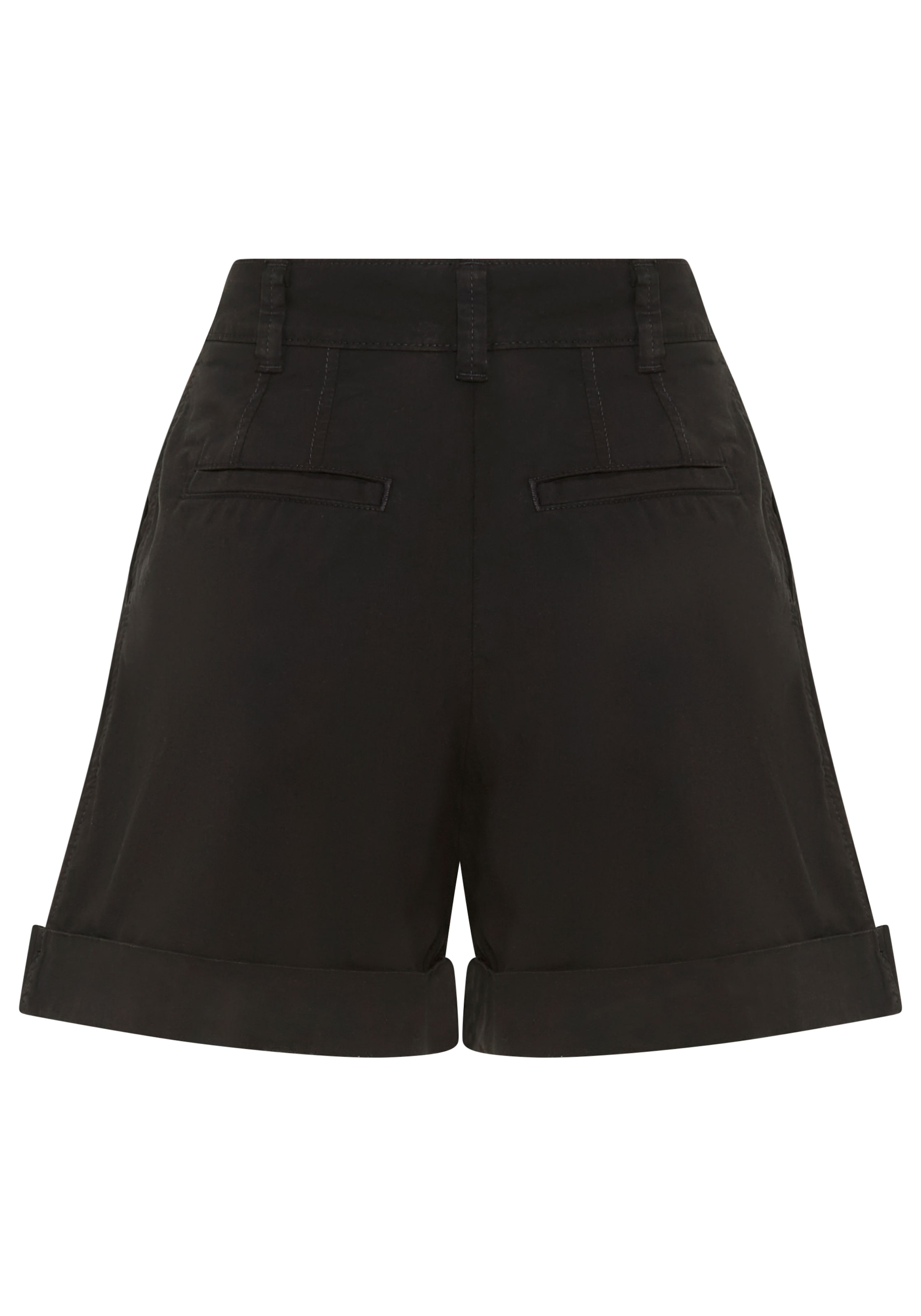 BOSS ORANGE Short »Tanessa Premium Damenmode«  mit umgeschlagenem Saum, Baumwoll-Twill