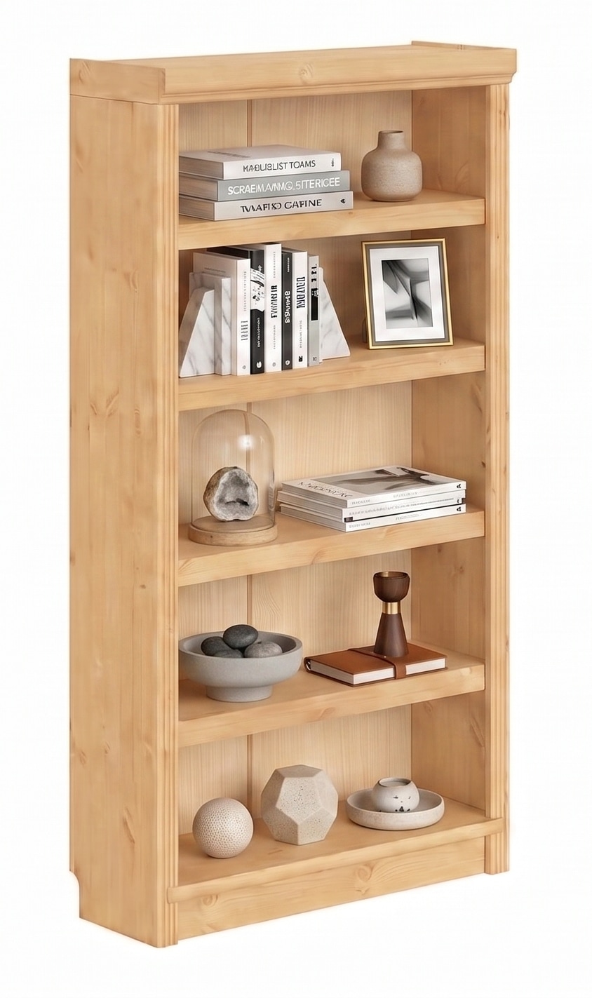 GOODproduct Étagère à livres »Soeren« en pin massif, profondeur 29 cm, certifié FSC®