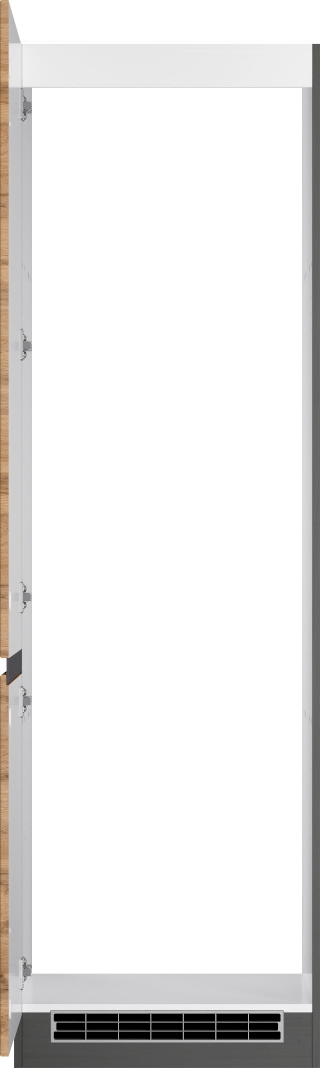 KOCHSTATION Armoire réfrigérée encastrable »KS-Riesa« Largeur 60 cm, façades MDF