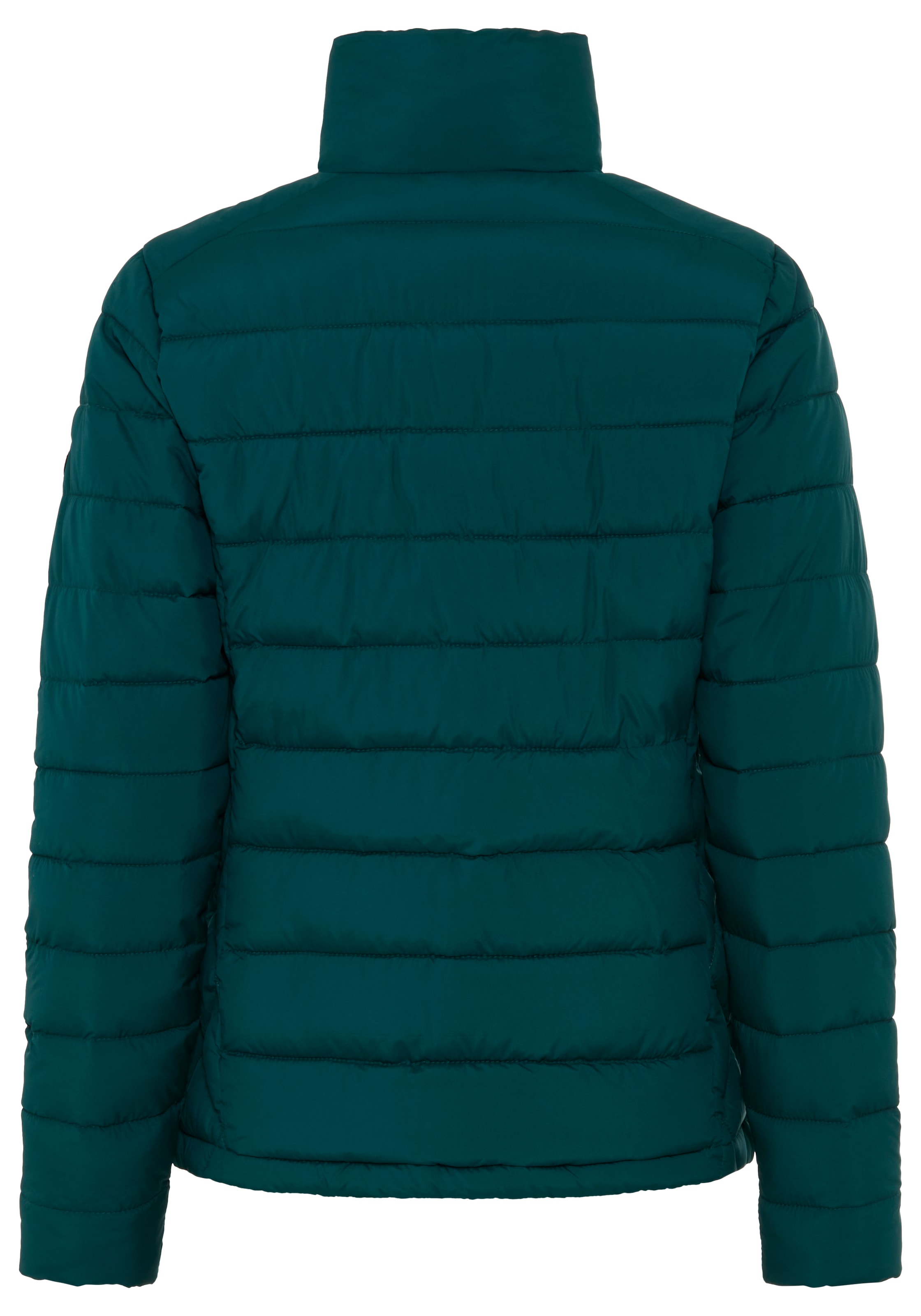 Polarino Veste matelassée veste légère de mi-saison avec empiècement latéral et col montant