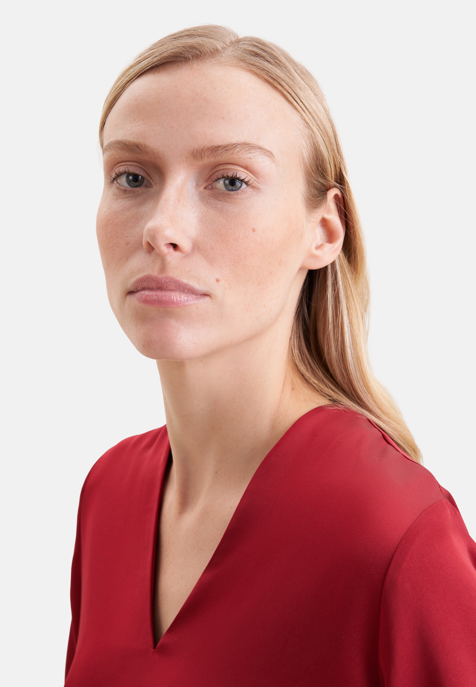 seidensticker Blouse classique tunique unie
