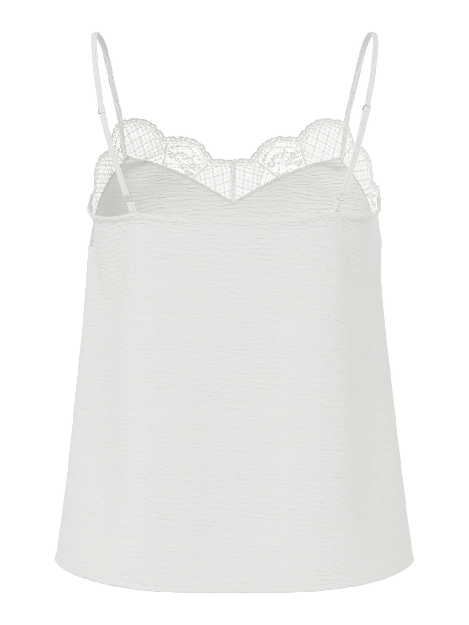 pieces Top à bretelles »PCTIFFANY STRAP LACE TOP WVN NOOS BC« fibre synthétique, coupe régulière
