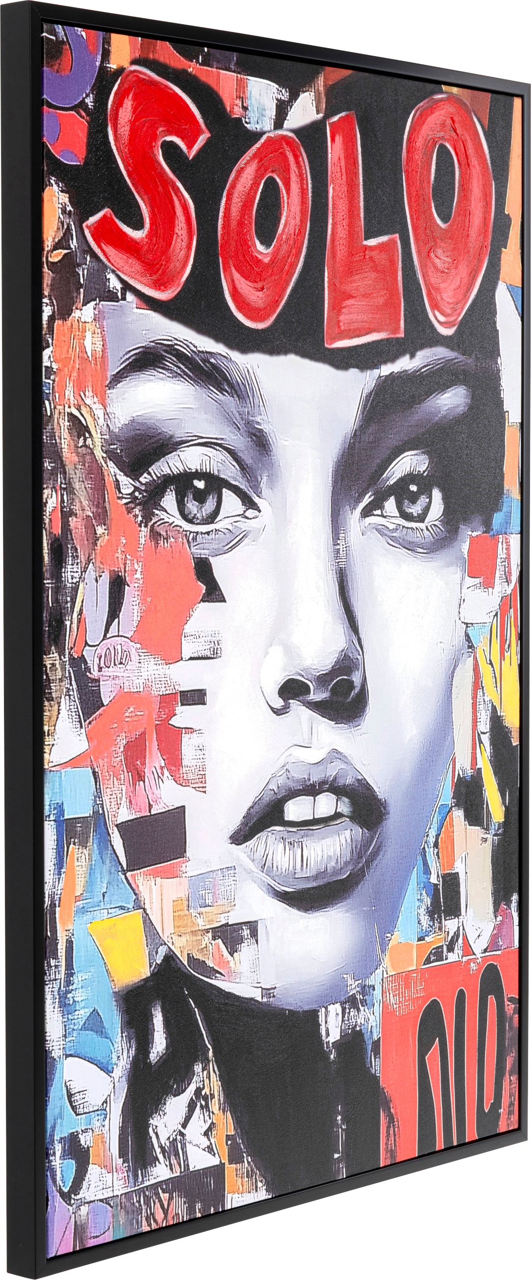 Kare Design Tableau avec cadre »Gerahmtes Bild Muse Collage 80x120cm« 1, 