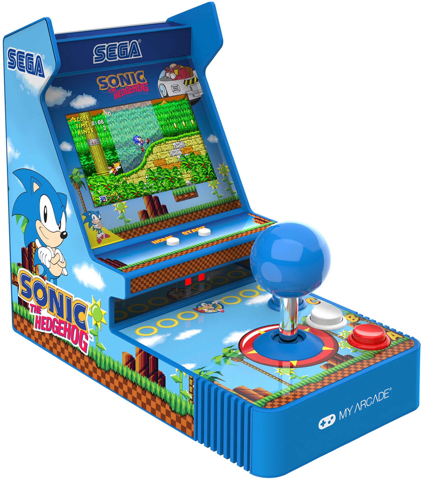 MYARCADE Console rétro »Joystick Player Sonic The Hedgehog«