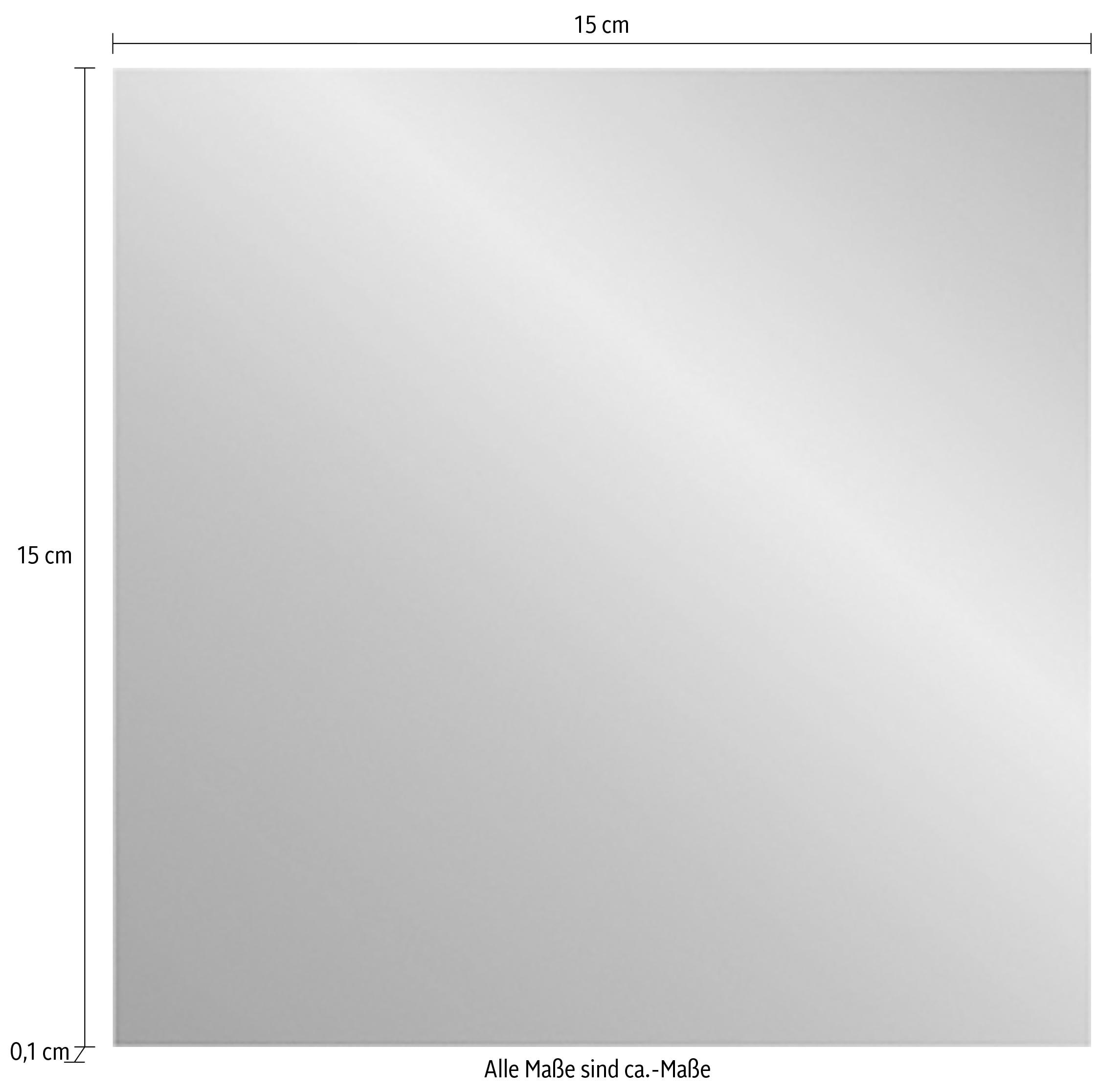 queence Fliesenaufkleber »Metallic Look« Stickerfliesen, selbstklebend, Sticker, 12er Set