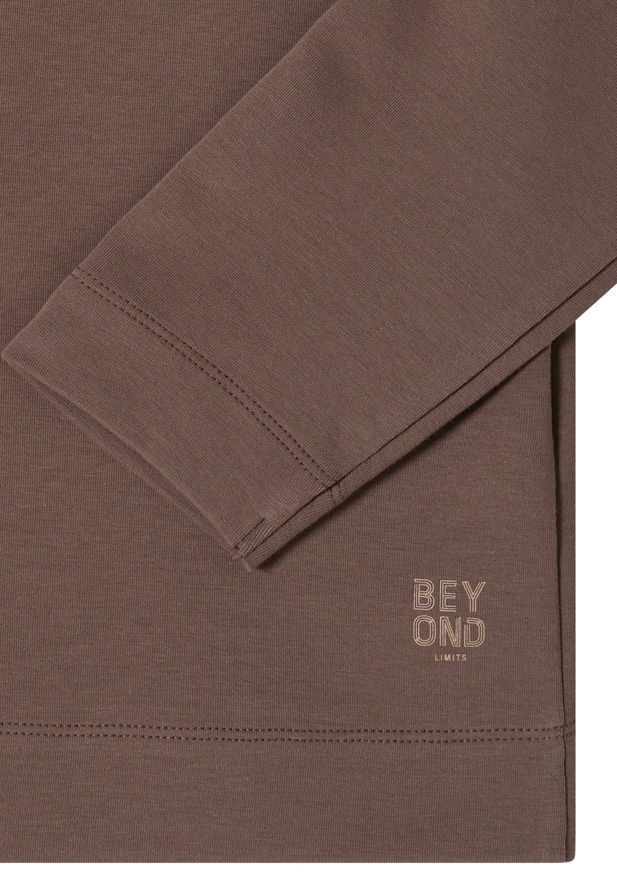 Cecil T-shirt à manches longues mit Polokragen