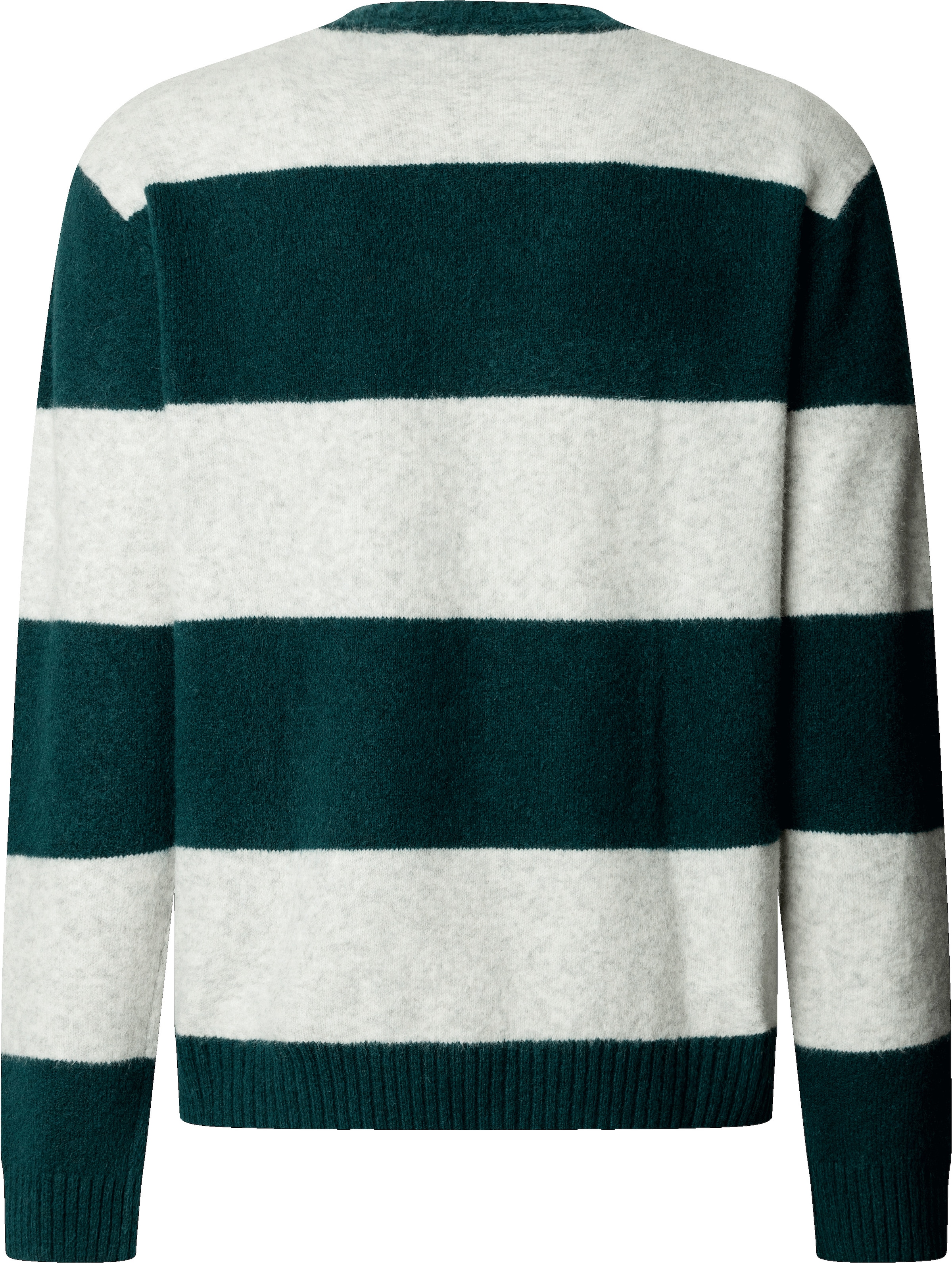 Pepe Jeans Pull en tricot »DEACON STRIPES« mit Streifenstruktur, Label-Aufnäher