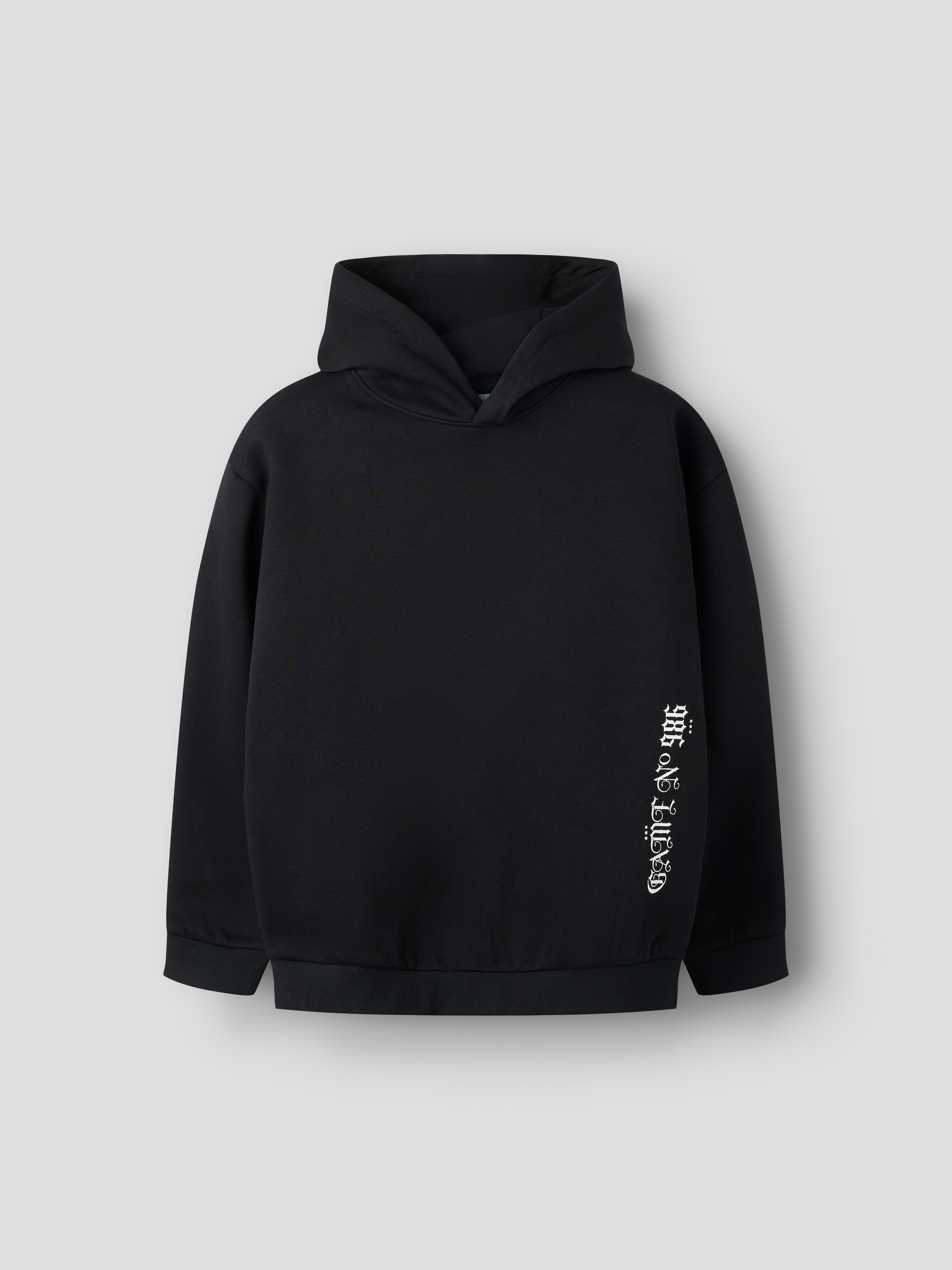 Name It Kapuzensweatshirt »NKMNESTOR LS RLX SWE BRU WH«, Baumwollmischung, locker geschnitten
