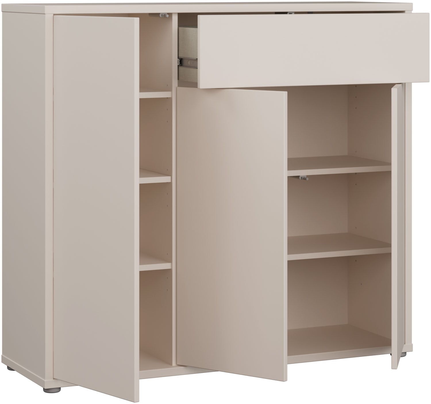 FORTE Armoire à chaussures »Alice Springs« L/H/P 109,2/99,1/34,9 cm Push to open, 20 paires de chaussures