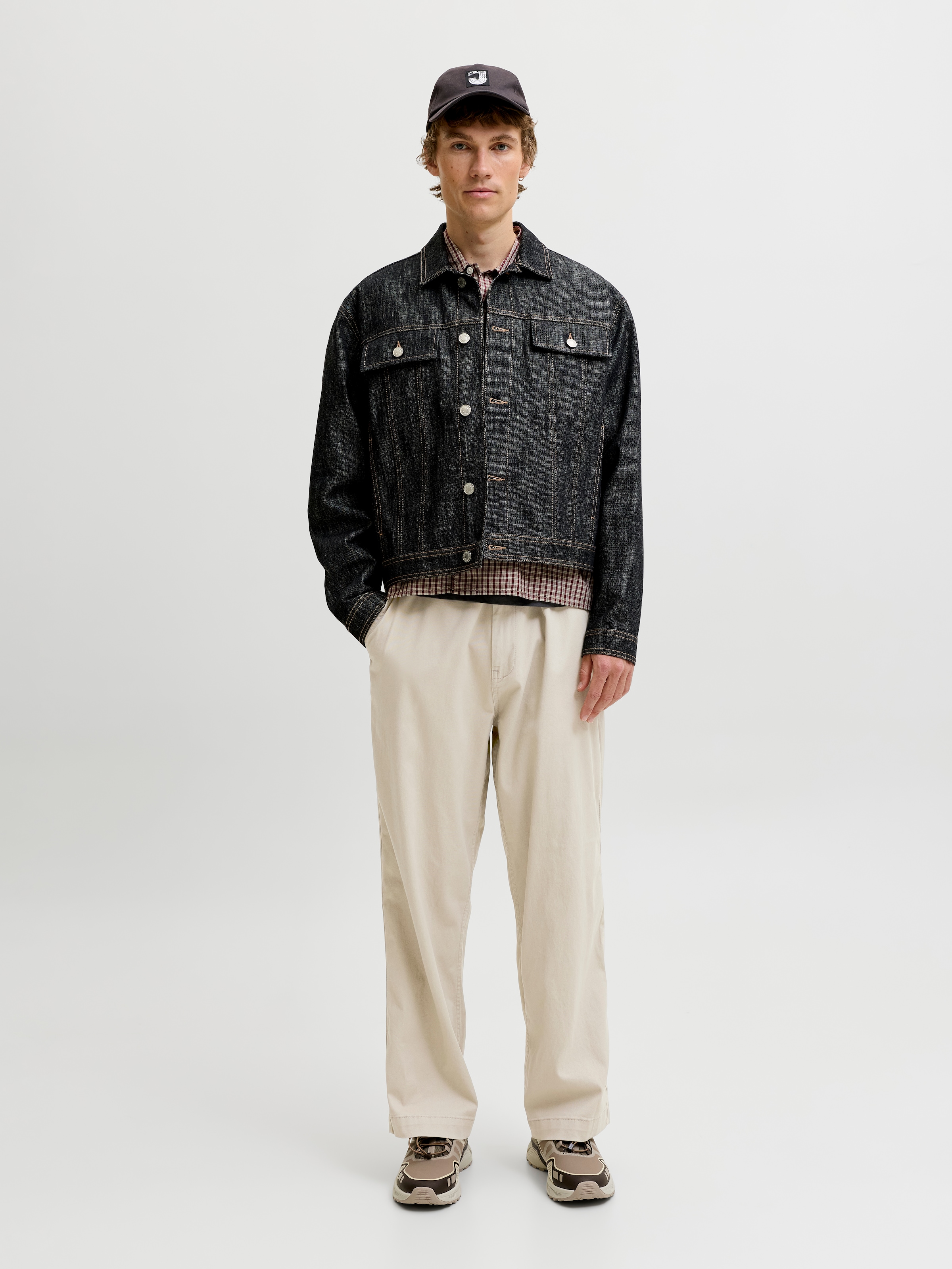 Jack & Jones Chinos »JPSTBILL DREW CHINO NOOS«  coton, coupe ample