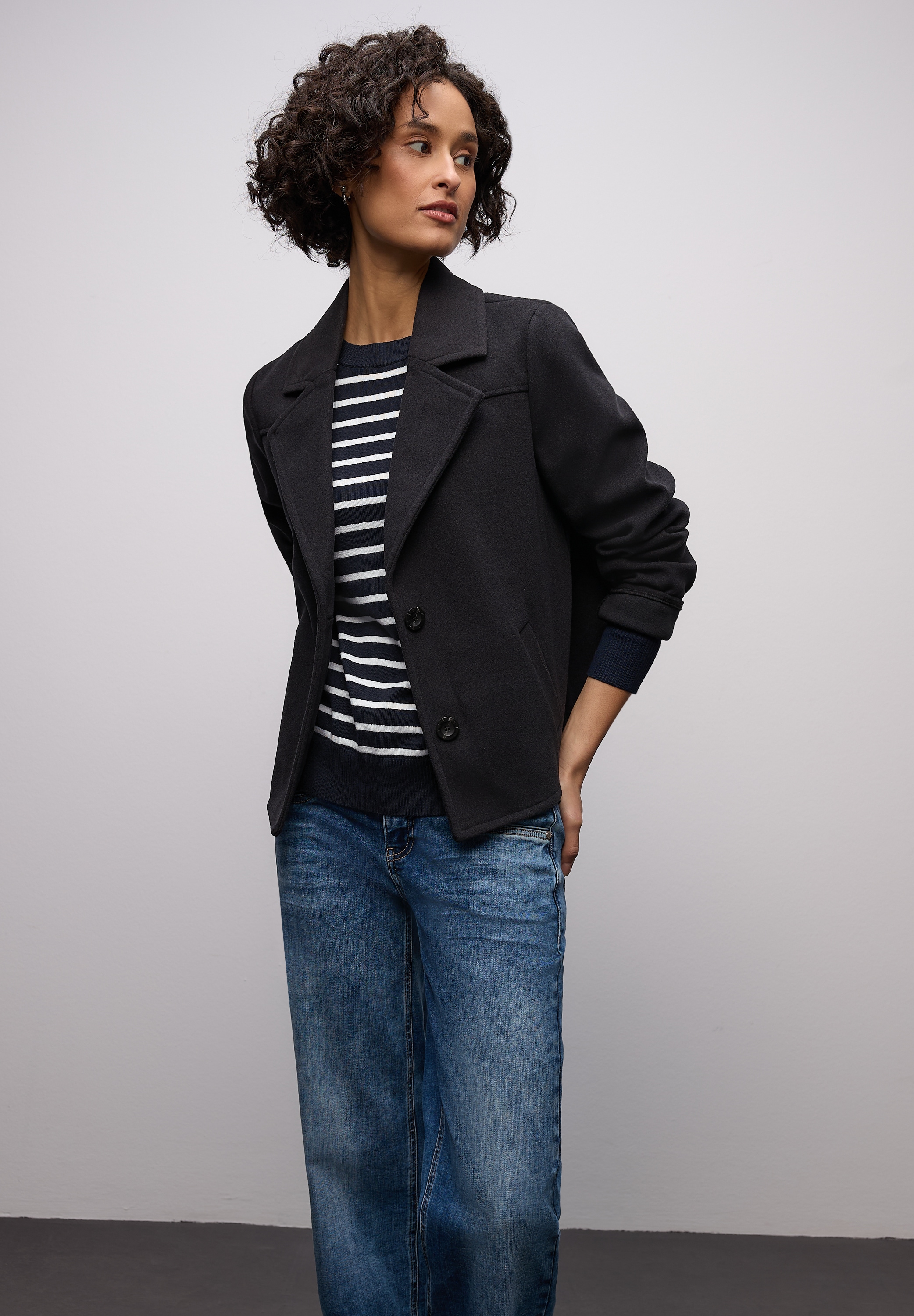 STREET ONE Pull en tricot im Streifen-Design