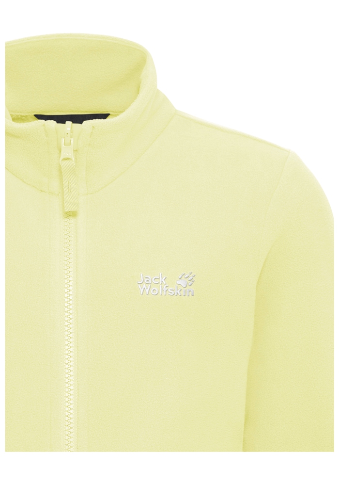 Jack Wolfskin Fleecejacke »TAUNUS 100 FZ K« winddicht, wasserabweisend, mit Kinnschutz, atmungsaktiv