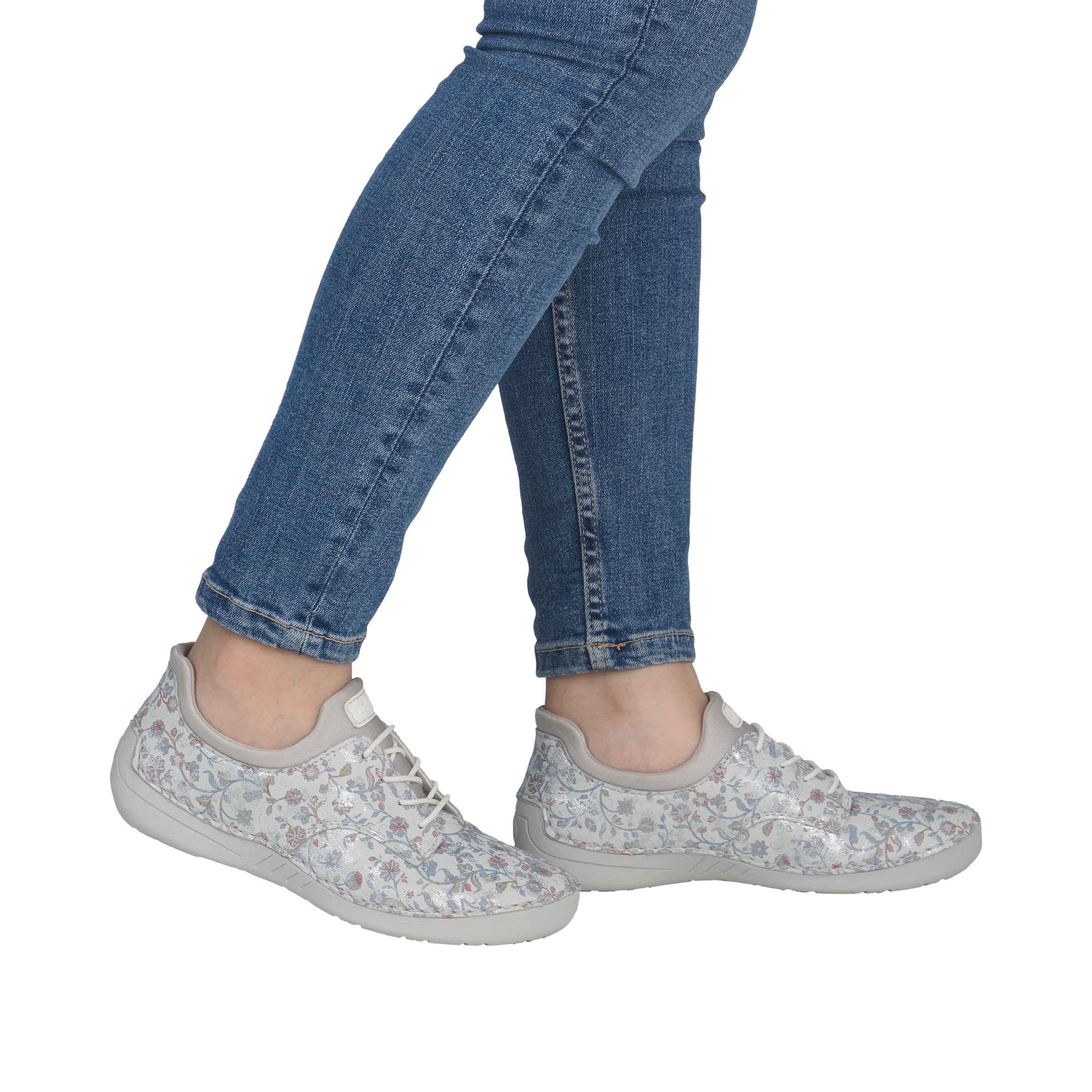 Rieker Baskets slip-on  Mocassin, chaussure basse, chaussure de loisirs avec motif floral