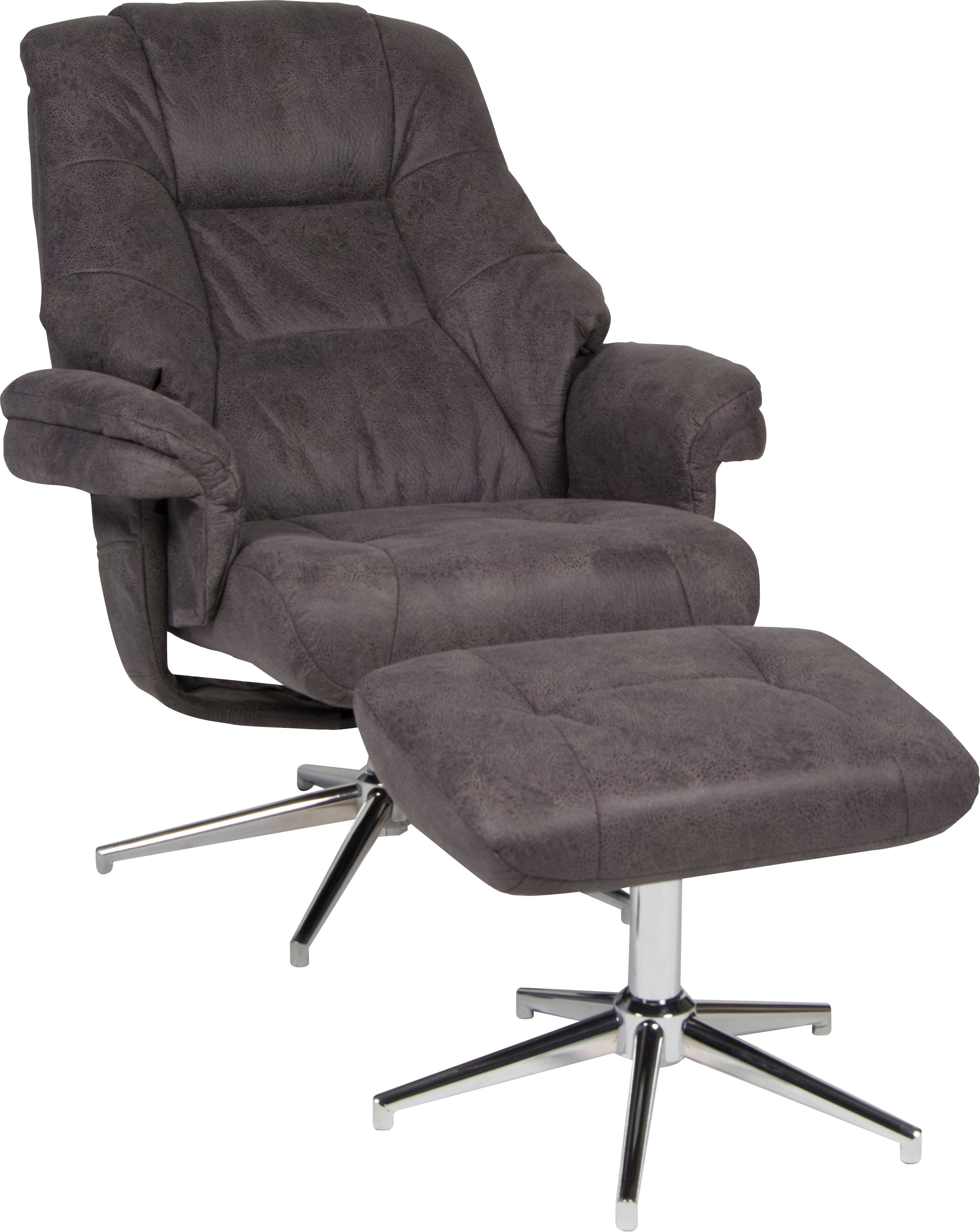 Duo Collection TV-Sessel »Burnaby« mit Hocker und Relaxfunktion, 360 Grad drehbar