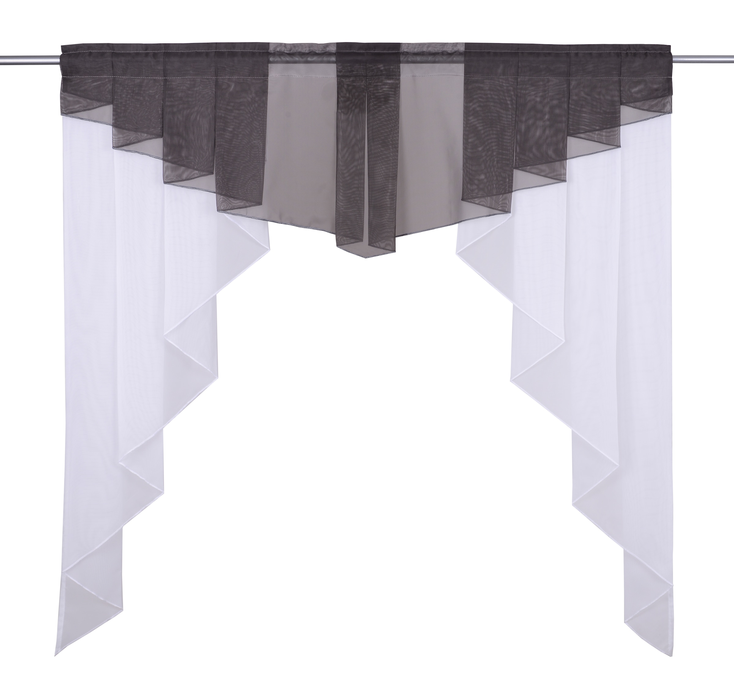 my home Kuvertstore »Sinan« Stangendurchzug 1 Stk. tlg. Kräuselbandaufhängung