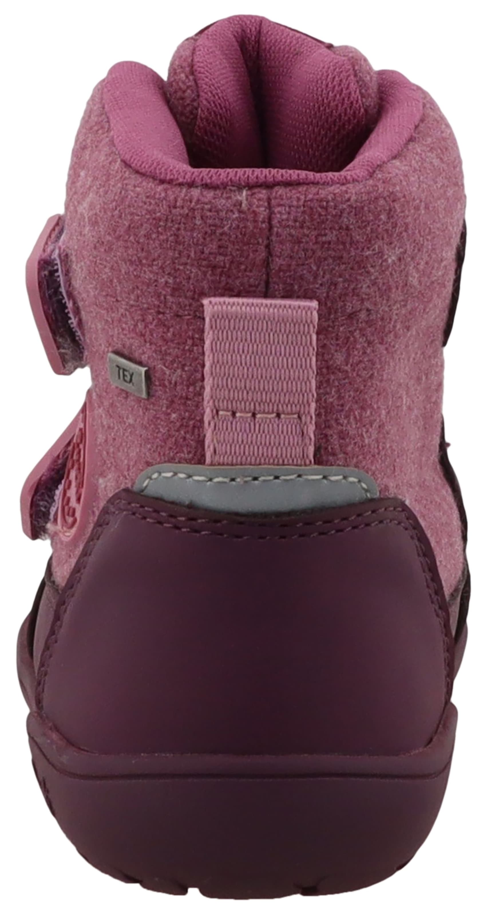 Lurchi Barfussschuh »Jemmy Barefoot-TEX«  Winterboots mit Blüten und Logo, Grössenschablone zum Download