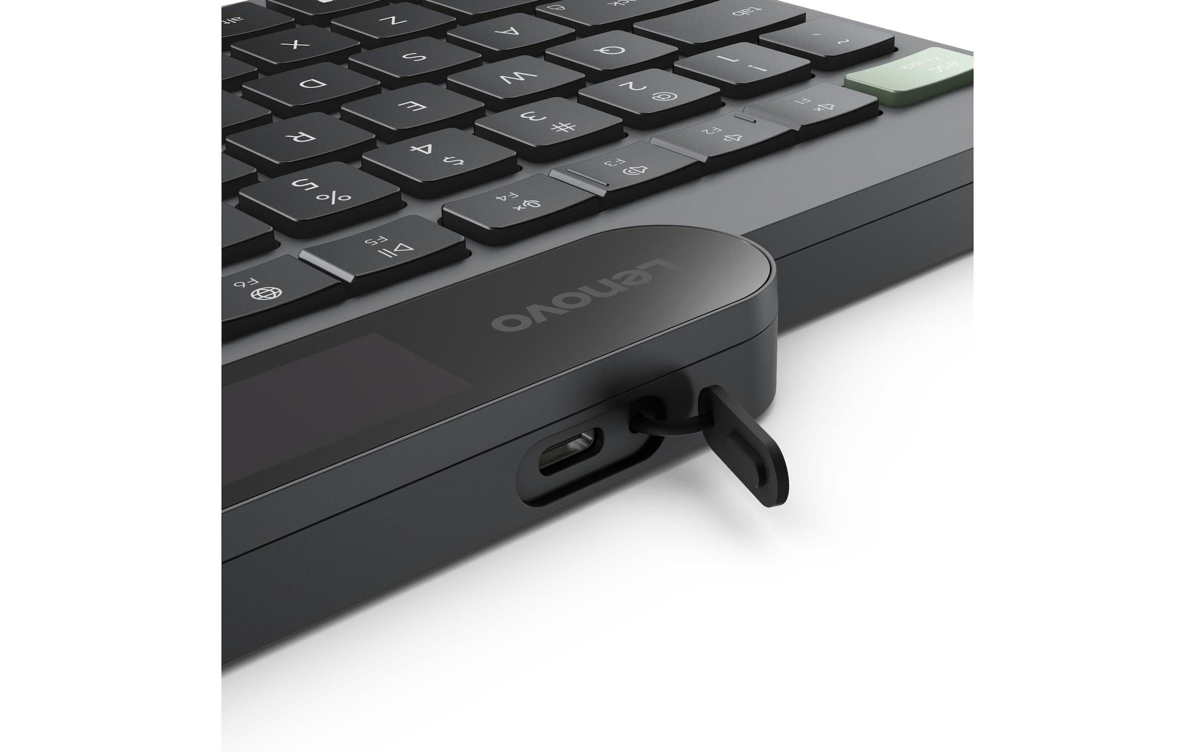 Lenovo Tastatur »4Y41R69501 Solar, CH Französisch/Deutsch« ()