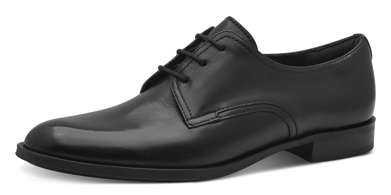 Tamaris Chaussure à lacets  , Blockabsatz, Halbschuh, Businessschuh mit Ziernähten