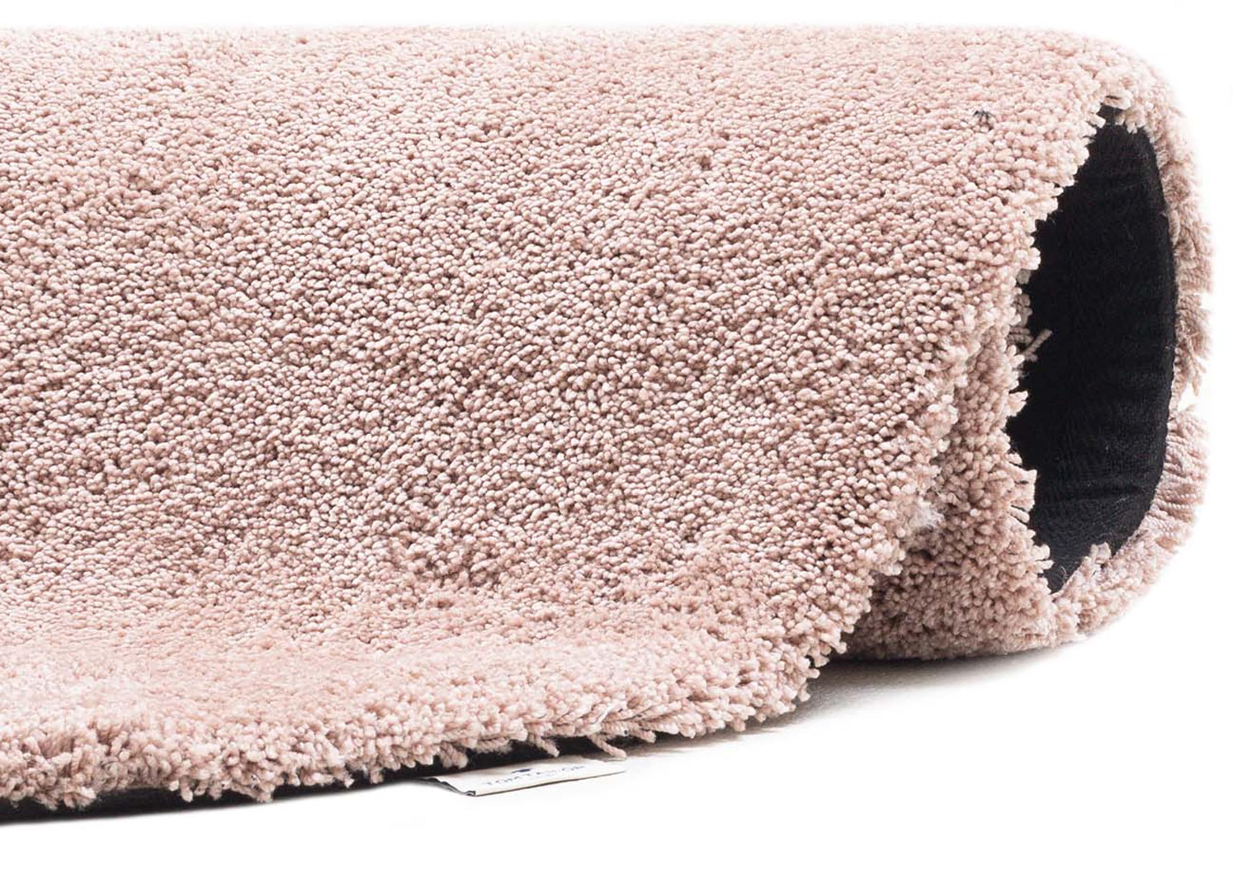 TOM TAILOR HOME Hochflor-Teppich »Shaggy Teppich Cozy« rund 25 mm Höhe Uni Farben, auch in Pastell Farben, weich & kuschelig