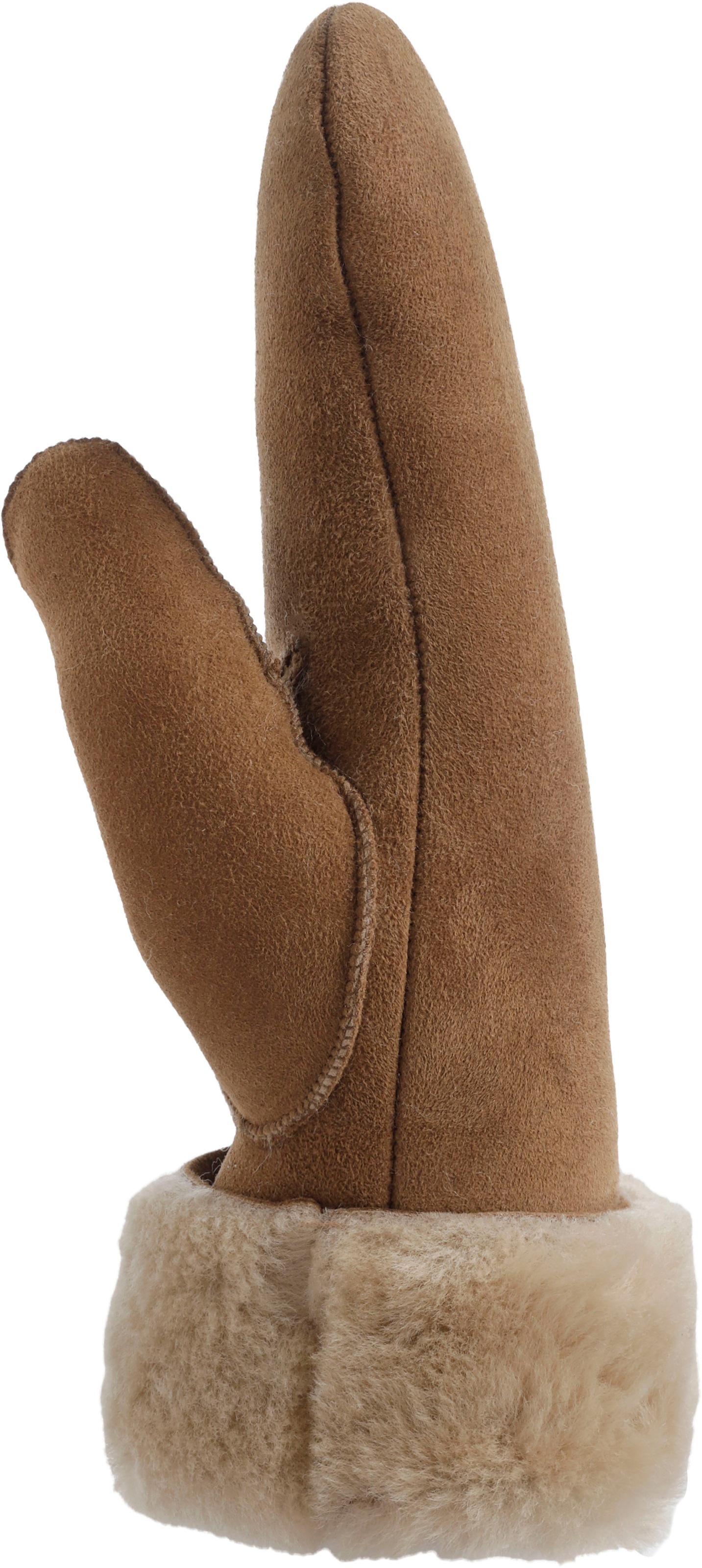 PEARLWOOD Gants en cuir »FIONA« cuir velours, moufles, doublure chaude